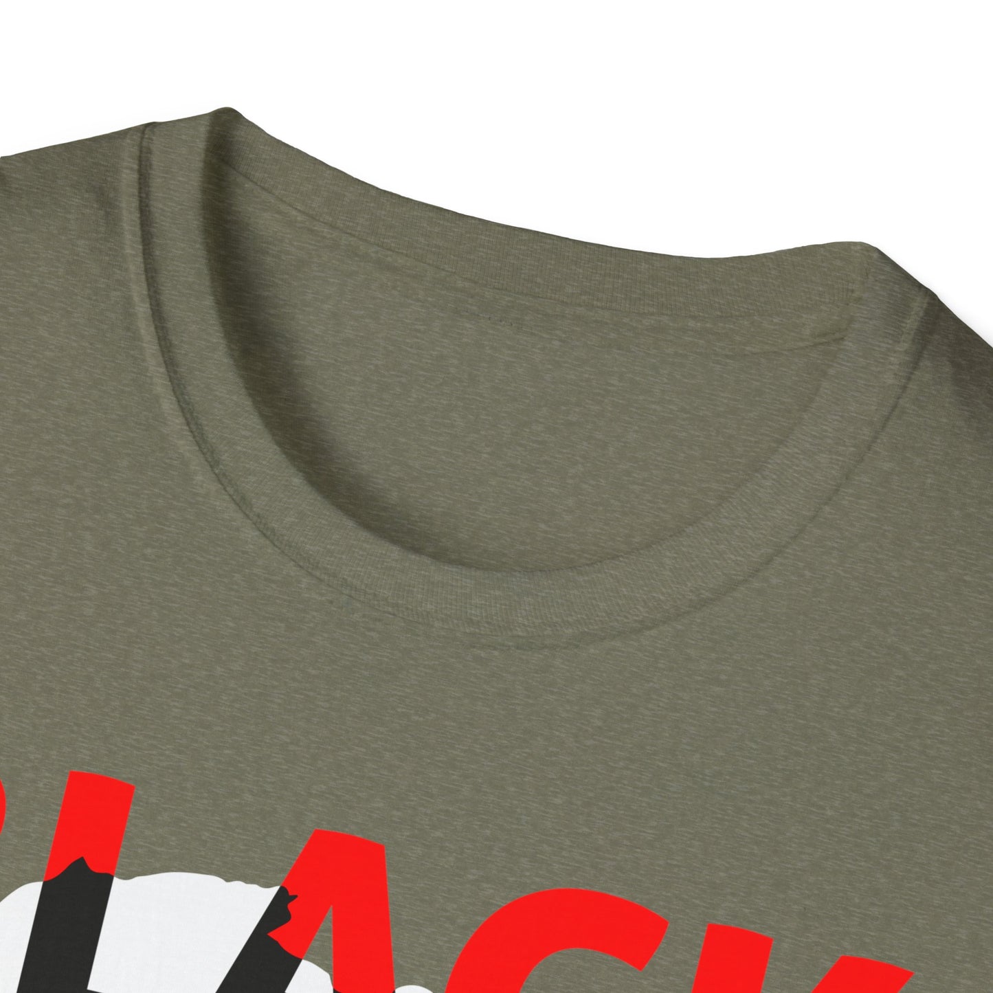 Blacknificent African Map Unisex Softstyle T-Shirt
