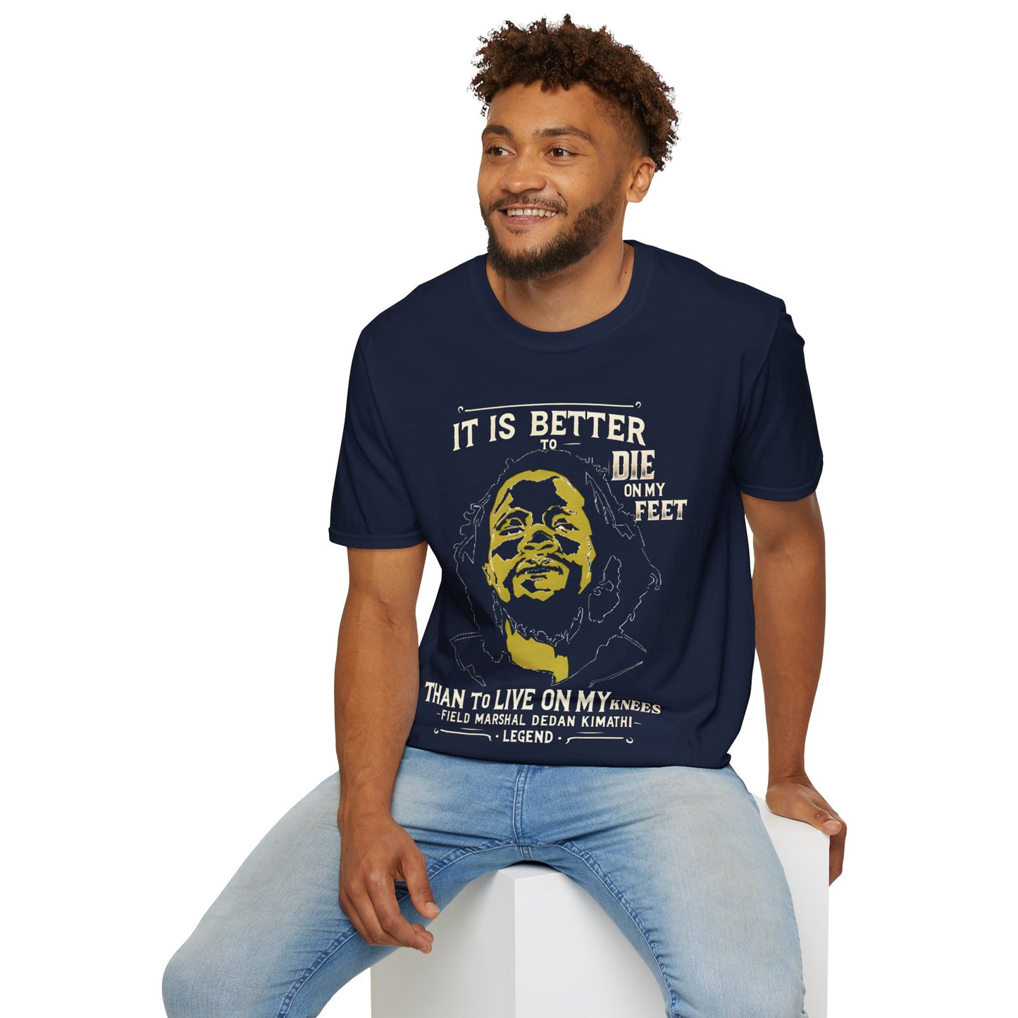 Dedan Kimathi - Freedom T-Shirt - Kenyan Hero