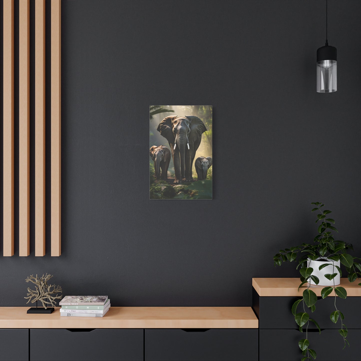 Majestic Elephant Canvas Print, Wall Art, Nature Decor, Animal Lover Gift, Safari Wall Art, Wildlife Artwork