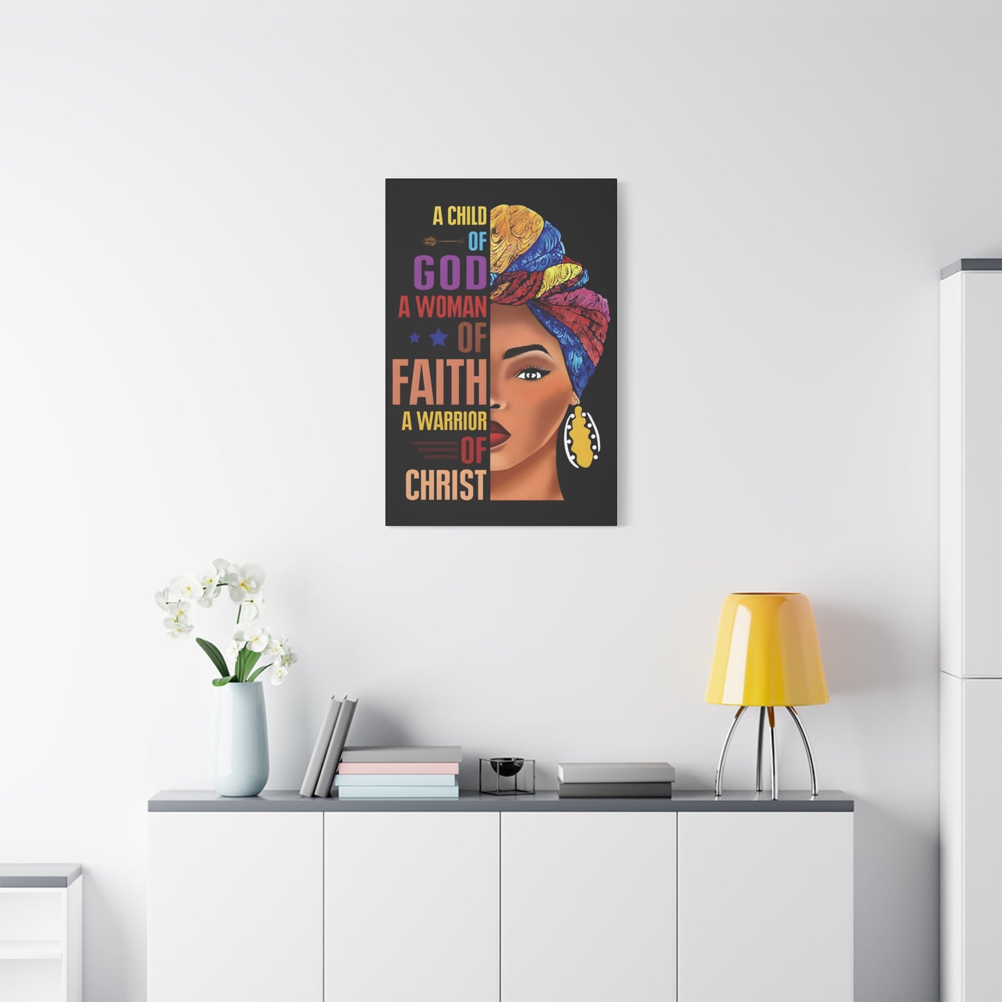 Child of God, Inspirational Canvas Art Print, Faith Decor, Christian Wall Art, Gift for Her, Home Decor