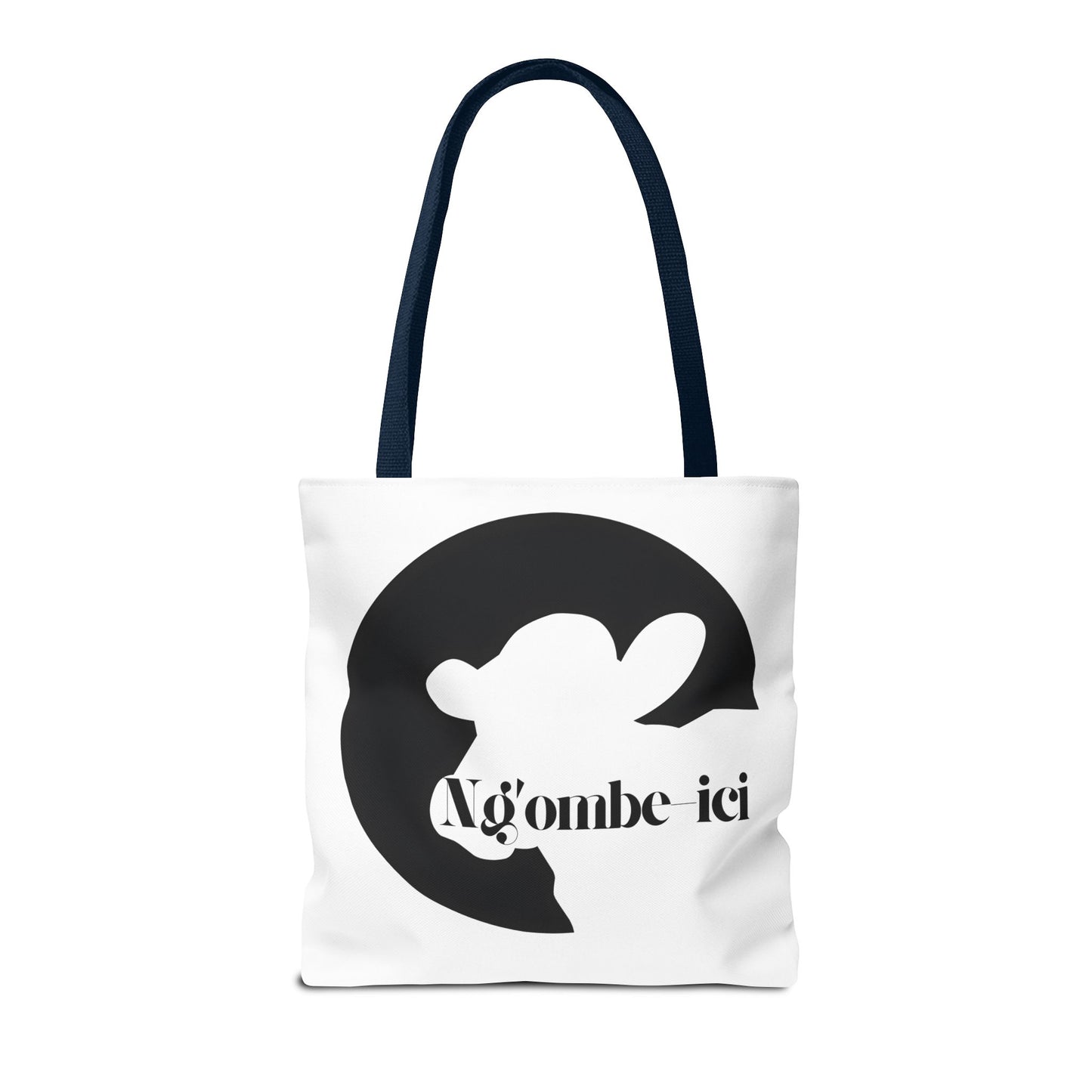 Ngombe-ici Chic Cow Print Tote Bag, Stylish Eco-Friendly Bag, Great for Shopping, Travel, Gifts, and Everyday Use