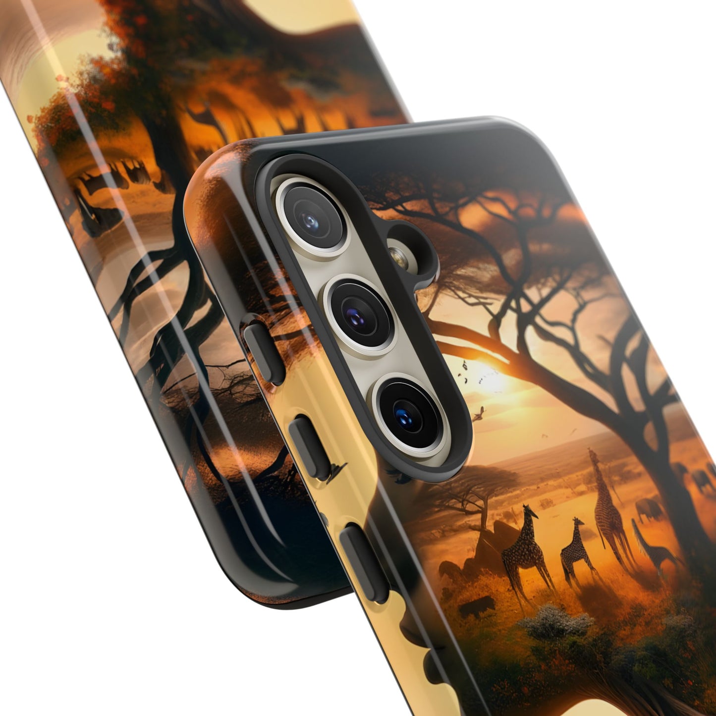 Mother Earth Phone Case – Wildlife Tree Art Design, Nature-Inspired Protective Cover, Eco-Friendly Gift
