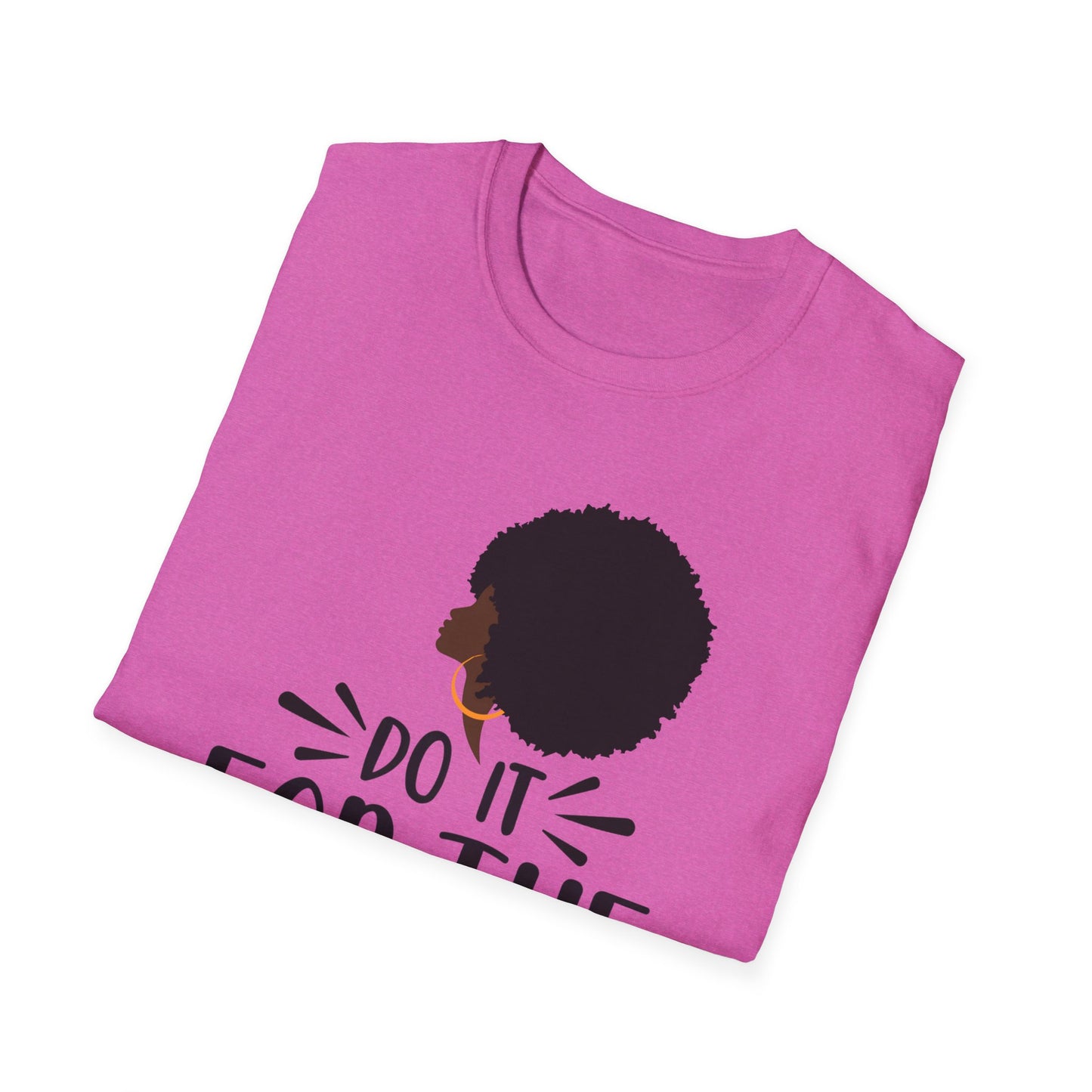 Do It For The Culture Afro Queen Softstyle T-Shirt