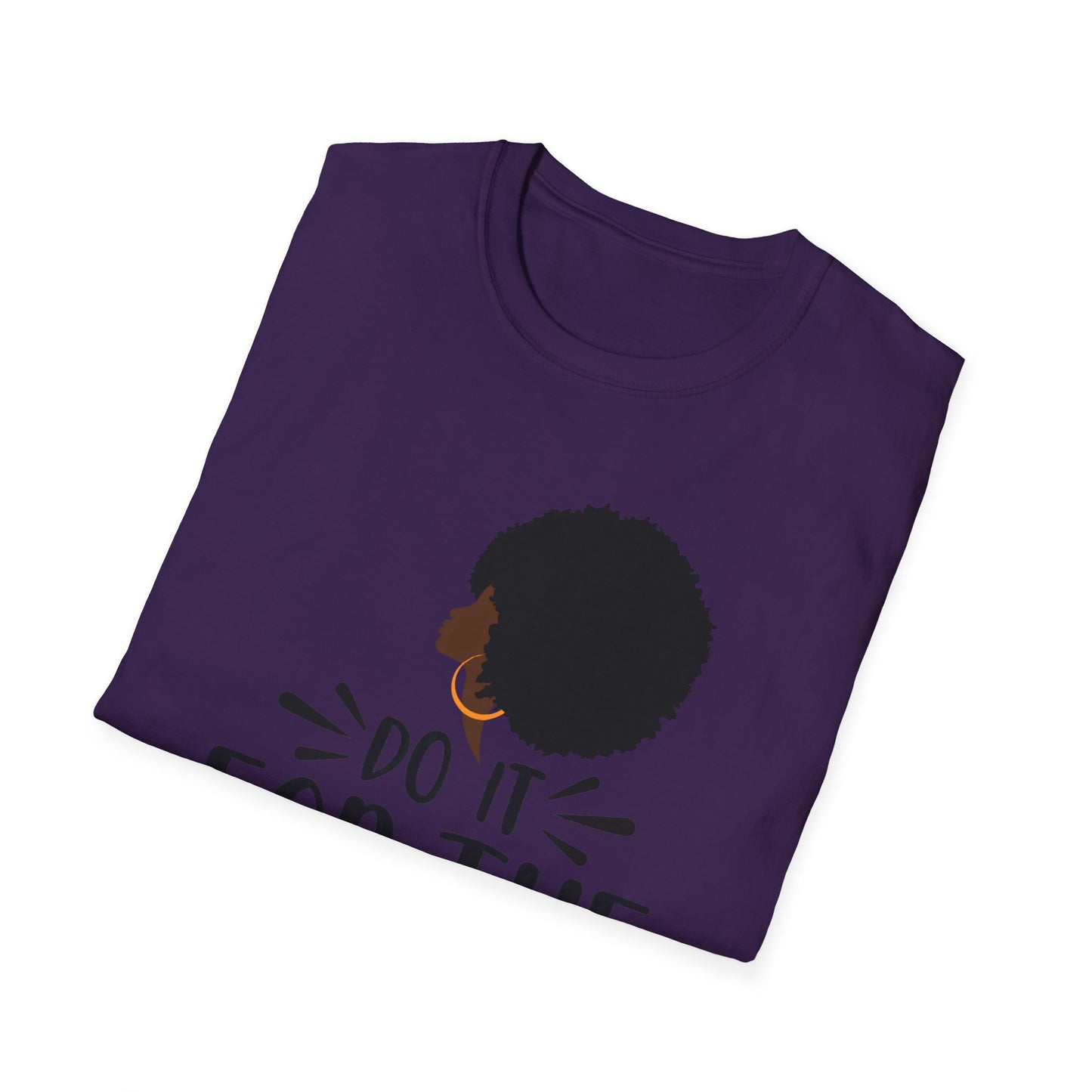 Do It For The Culture Afro Queen Softstyle T-Shirt