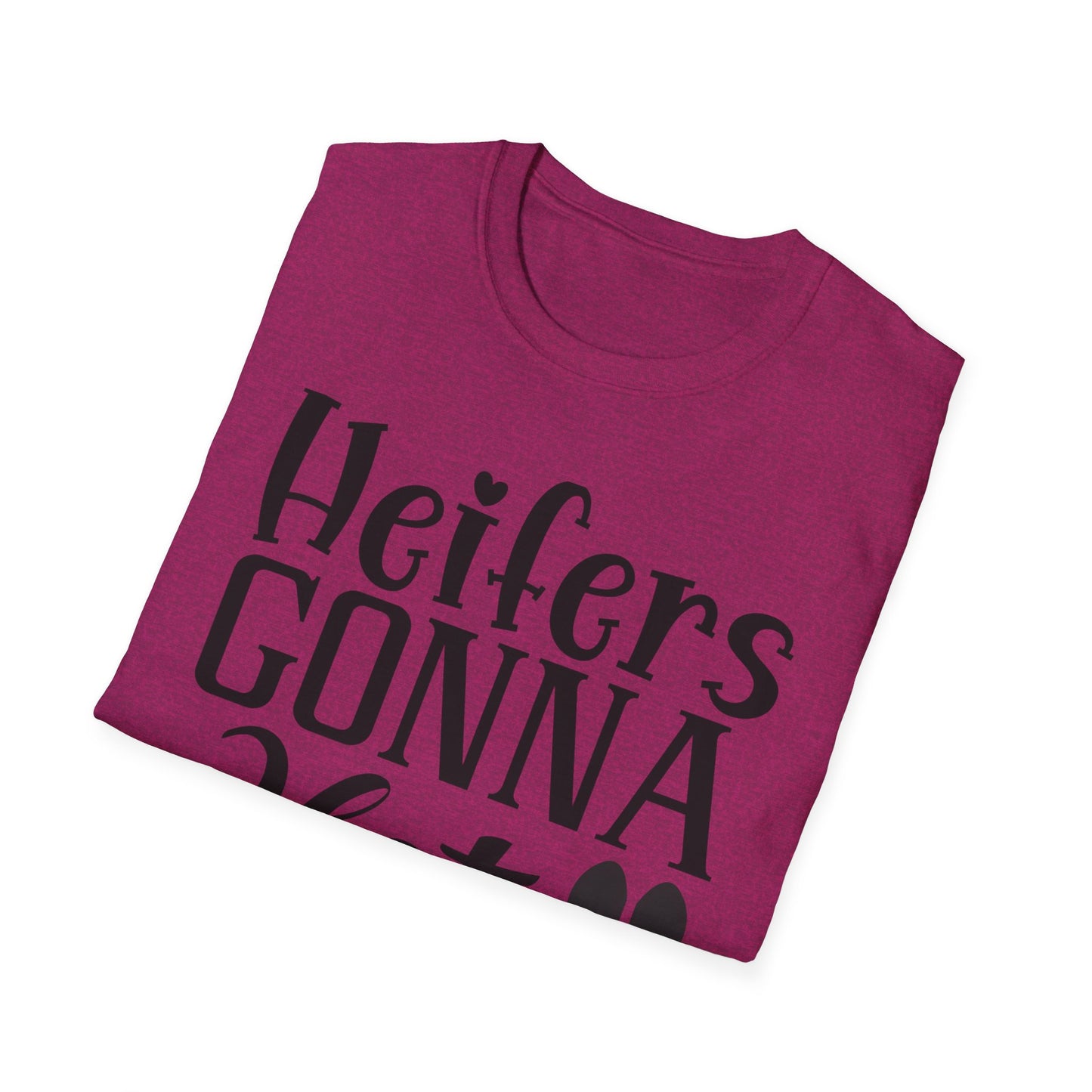 Heifers Gonna Hate Afro Unisex Softstyle T-Shirt