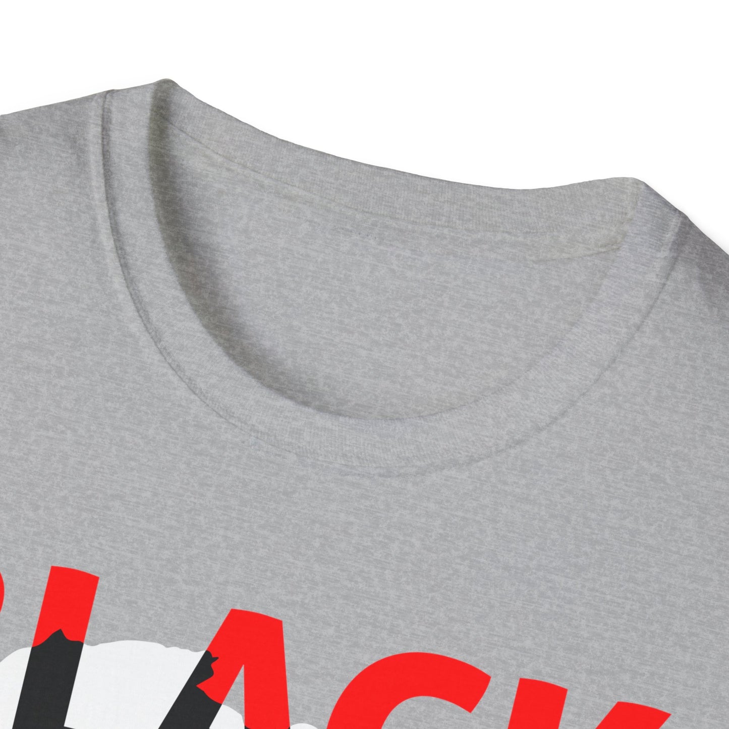 Blacknificent African Map Unisex Softstyle T-Shirt