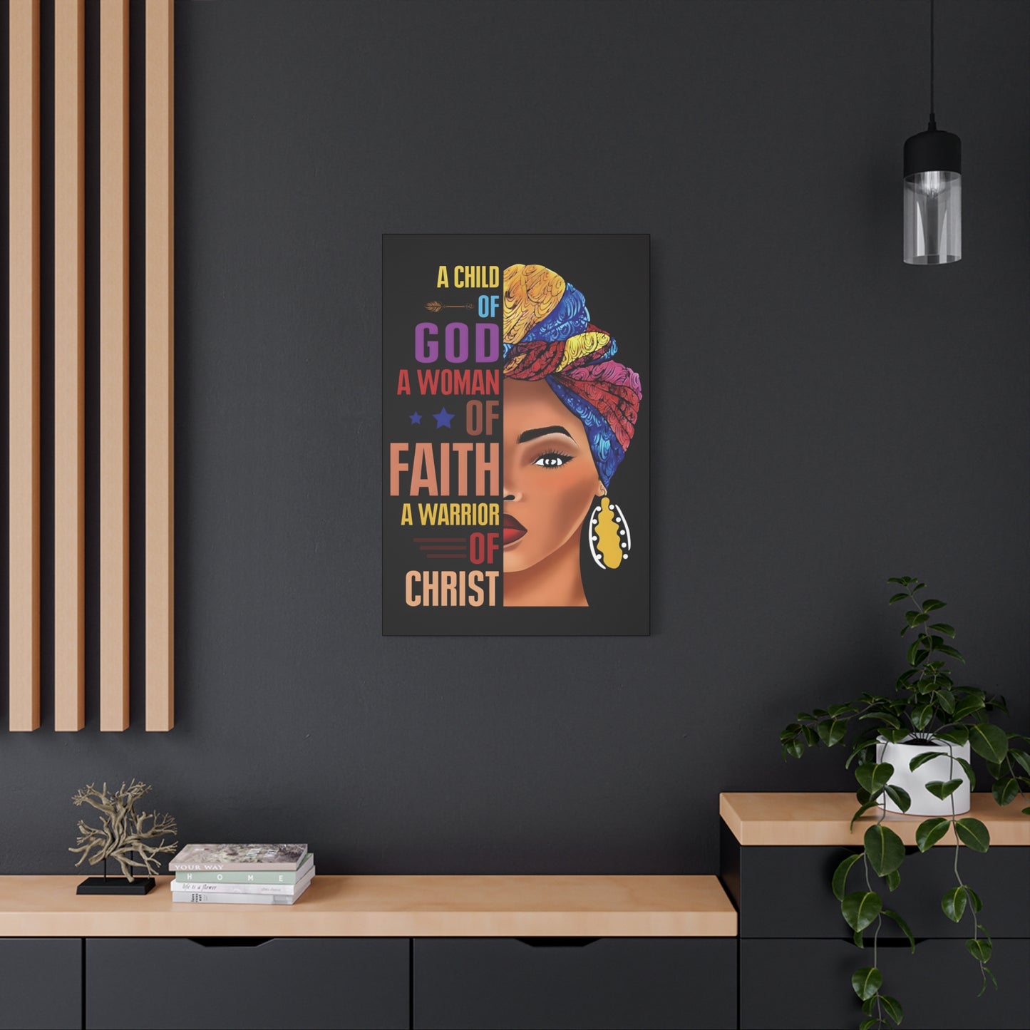 Child of God, Inspirational Canvas Art Print, Faith Decor, Christian Wall Art, Gift for Her, Home Decor