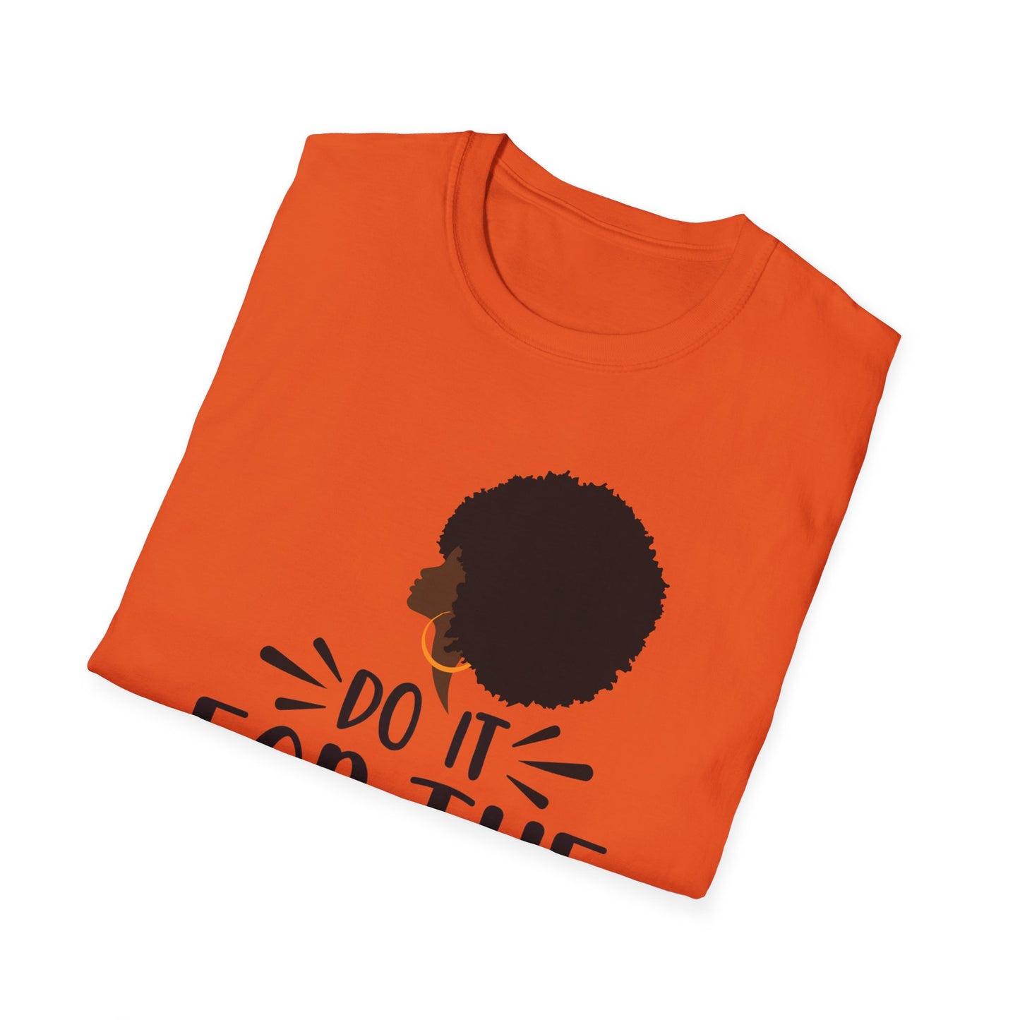 Do It For The Culture Afro Queen Softstyle T-Shirt