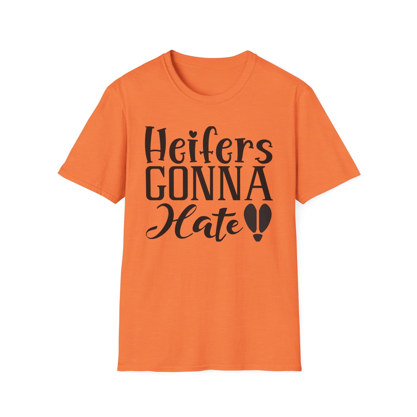 Heifers Gonna Hate Afro Unisex Softstyle T-Shirt