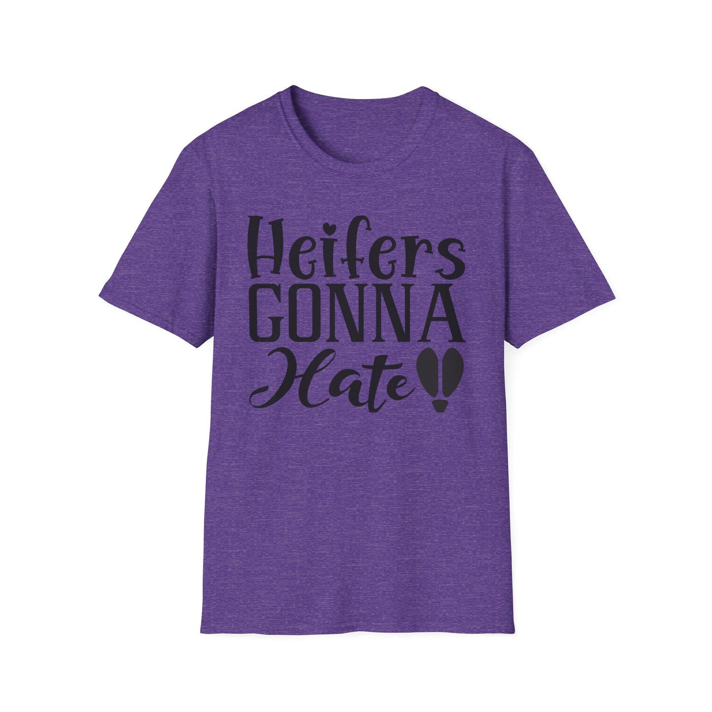 Heifers Gonna Hate Afro Unisex Softstyle T-Shirt