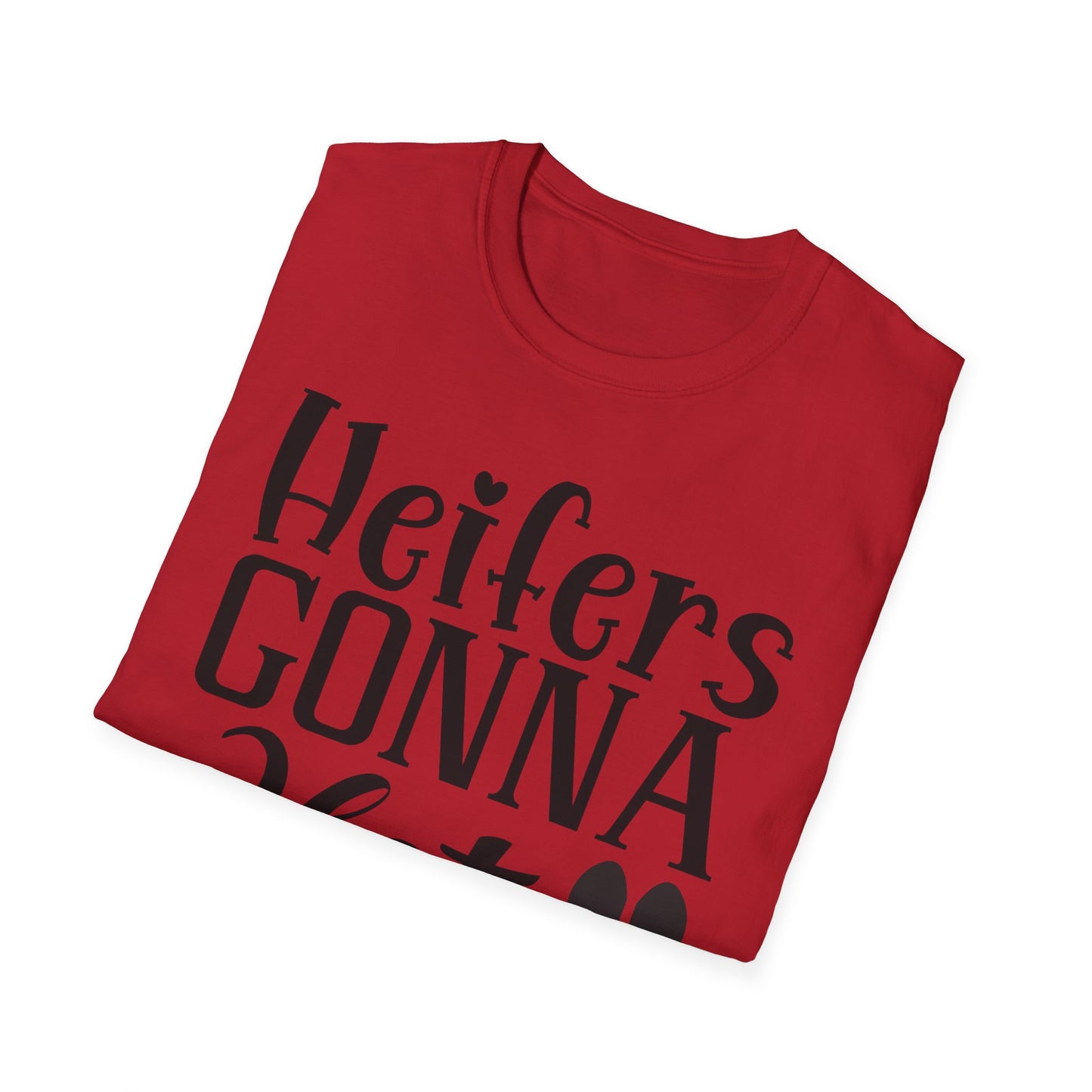 Heifers Gonna Hate Afro Unisex Softstyle T-Shirt