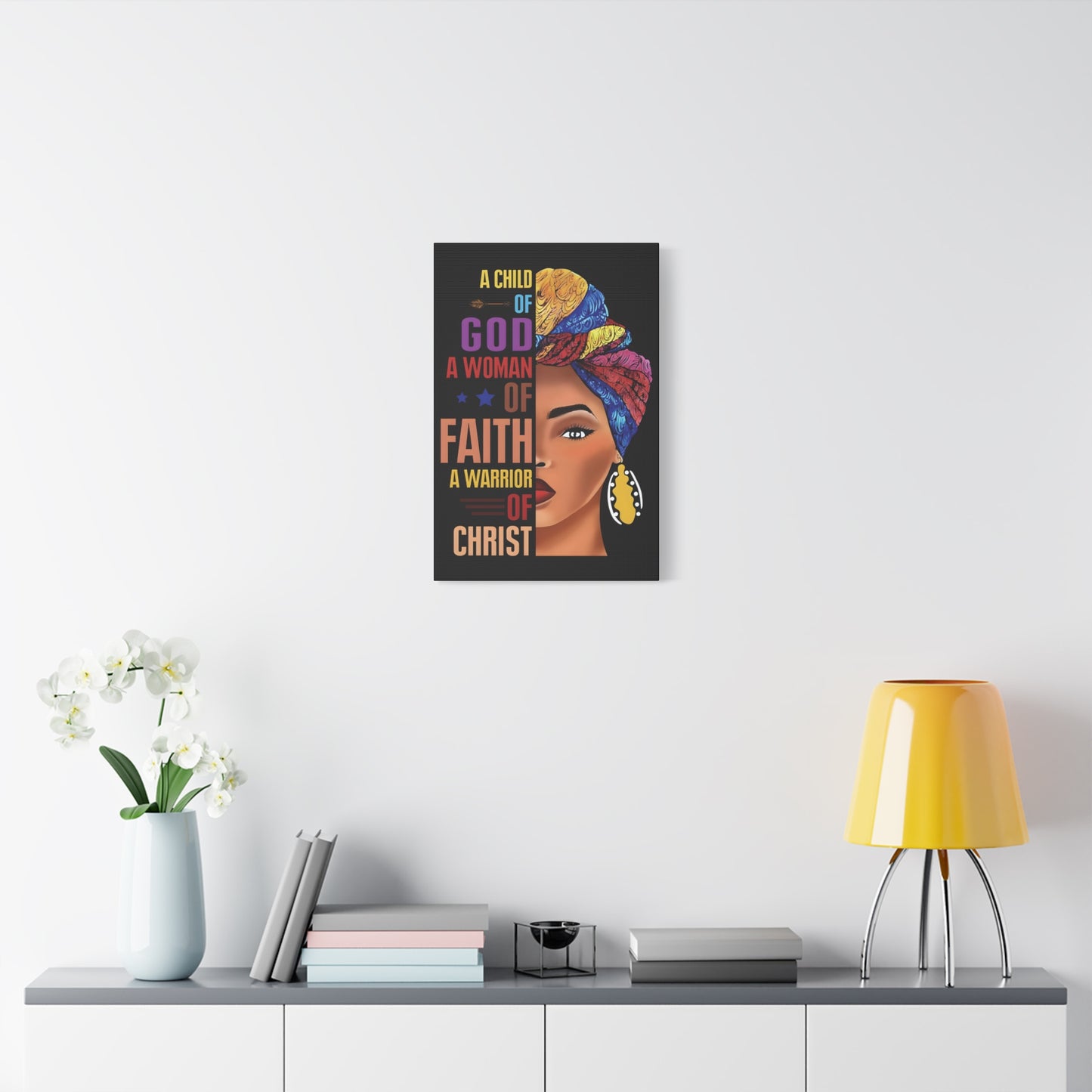 Child of God, Inspirational Canvas Art Print, Faith Decor, Christian Wall Art, Gift for Her, Home Decor