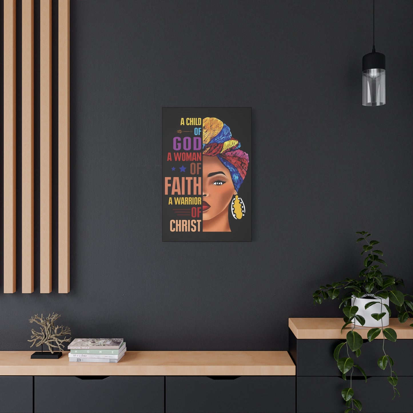 Child of God, Inspirational Canvas Art Print, Faith Decor, Christian Wall Art, Gift for Her, Home Decor