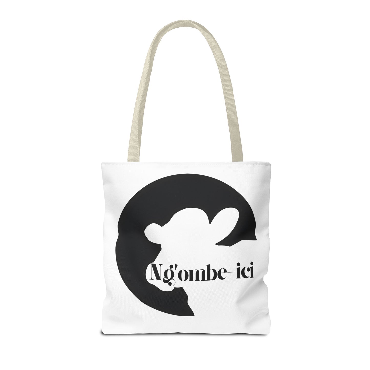 Ngombe-ici Chic Cow Print Tote Bag, Stylish Eco-Friendly Bag, Great for Shopping, Travel, Gifts, and Everyday Use
