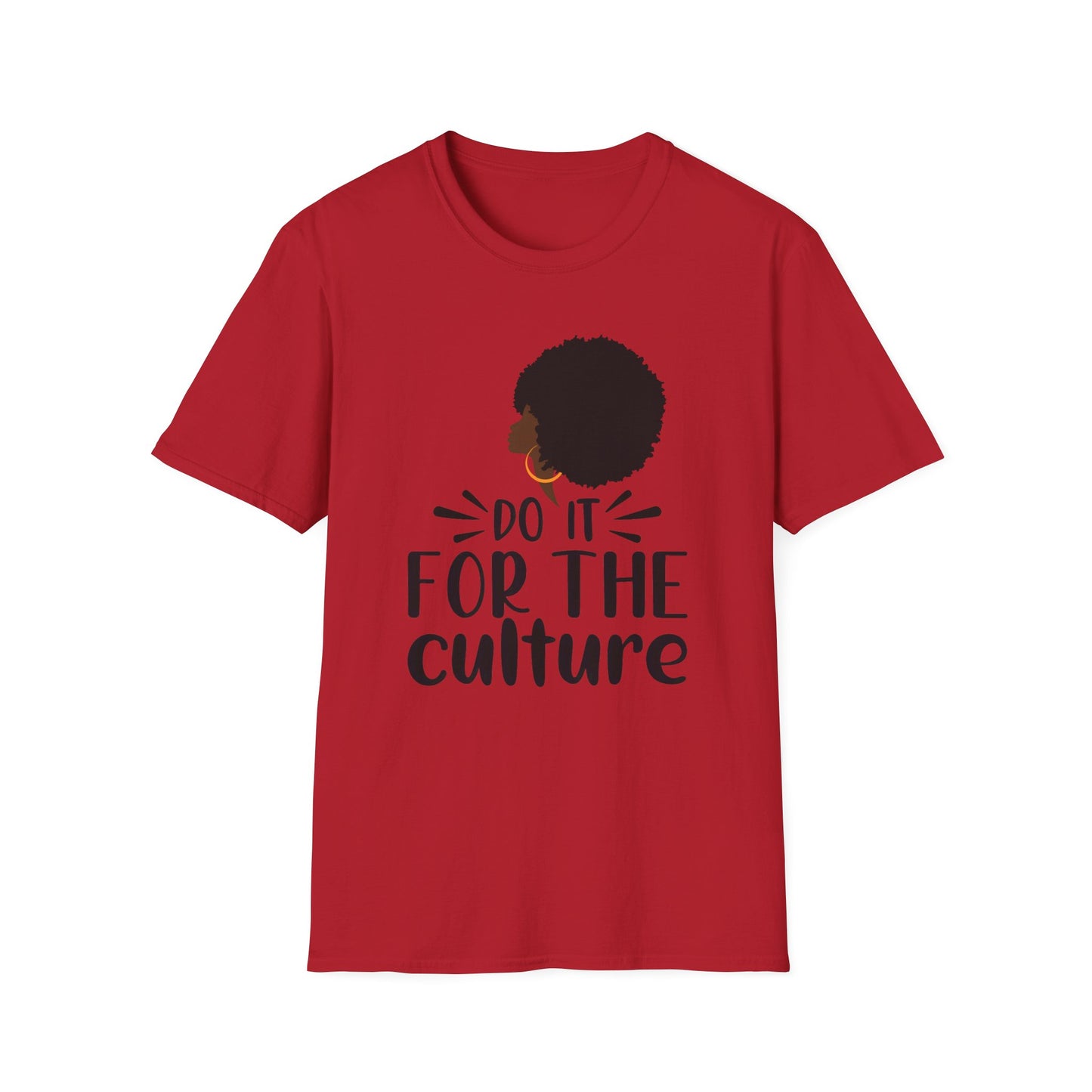 Do It For The Culture Afro Queen Softstyle T-Shirt