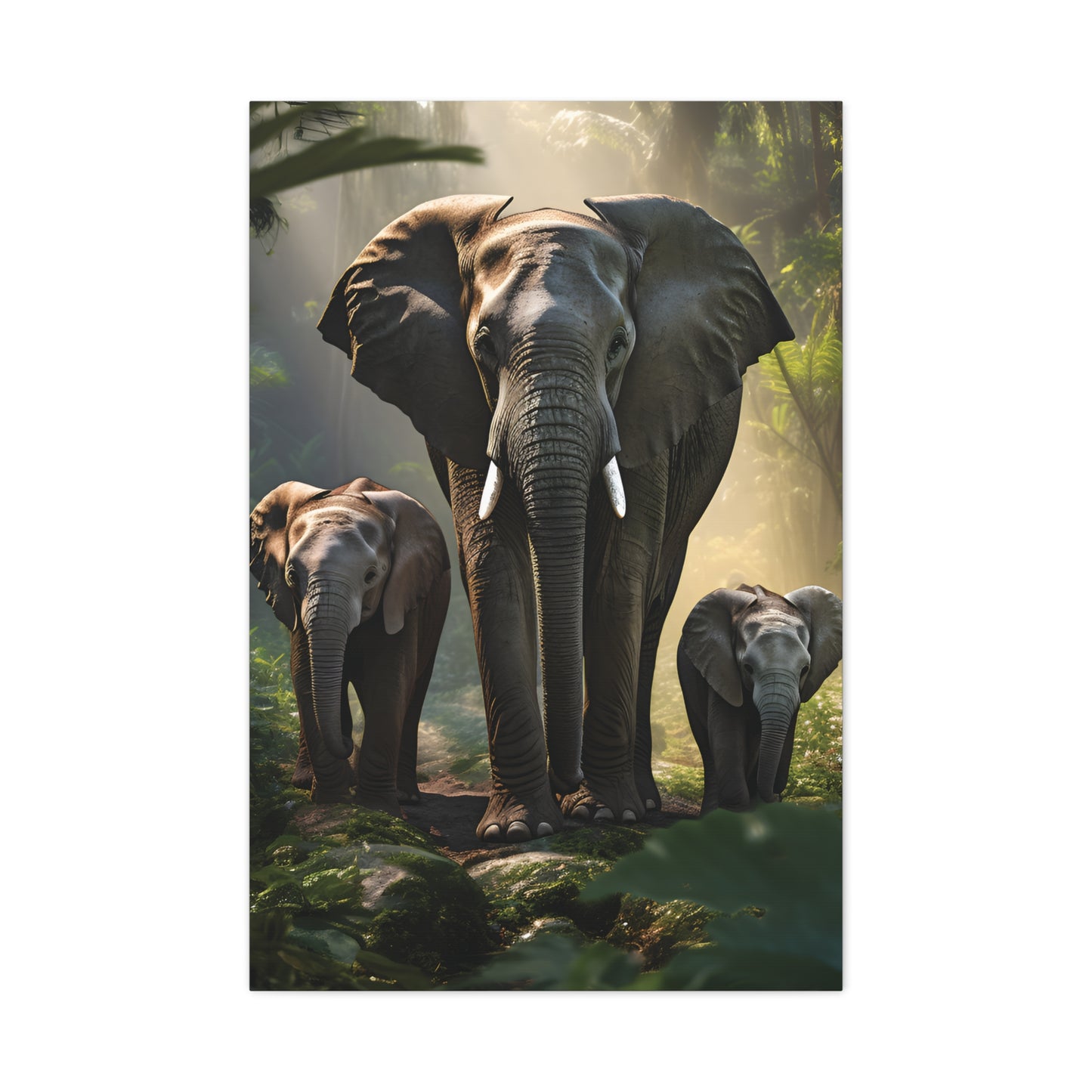 Majestic Elephant Canvas Print, Wall Art, Nature Decor, Animal Lover Gift, Safari Wall Art, Wildlife Artwork