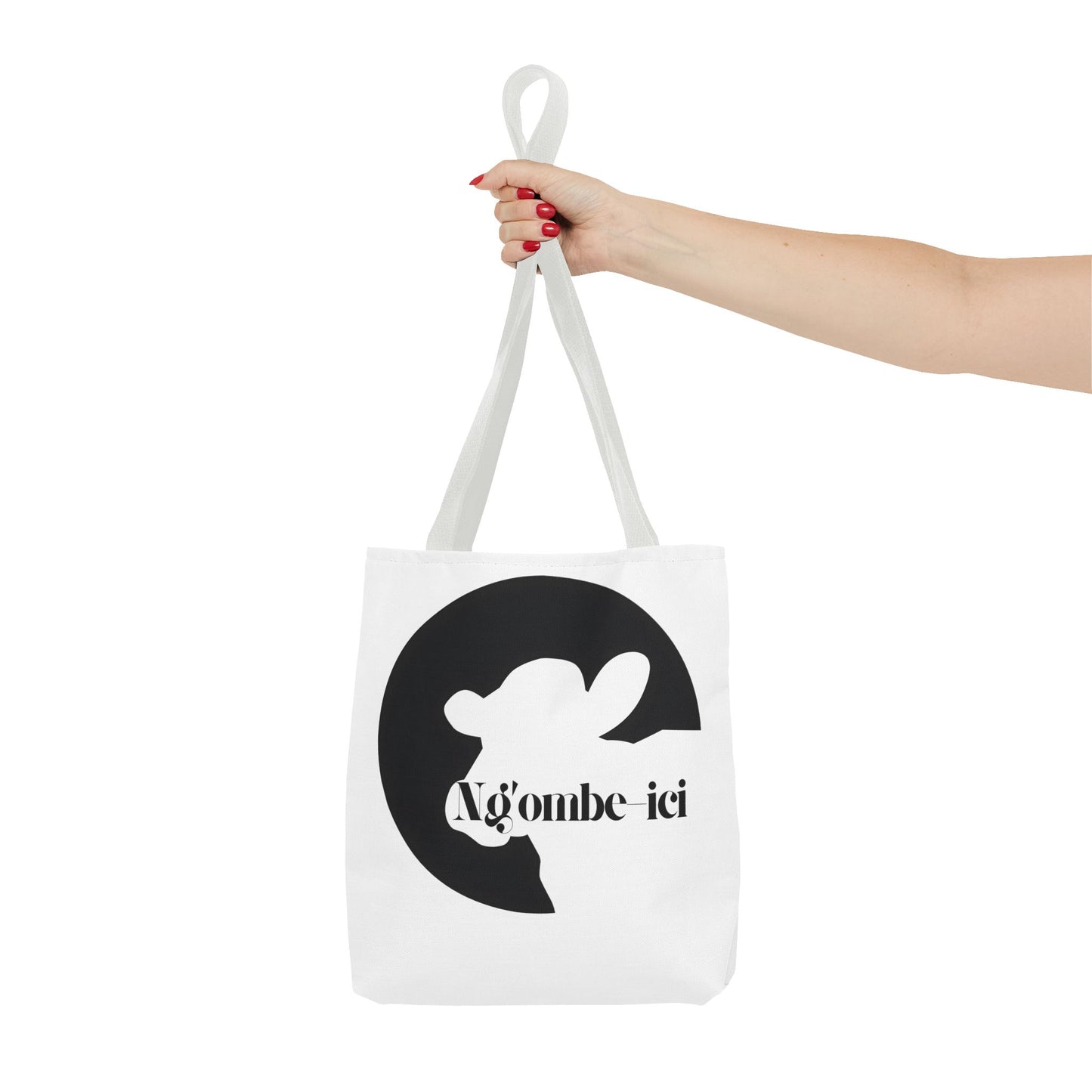 Ngombe-ici Chic Cow Print Tote Bag, Stylish Eco-Friendly Bag, Great for Shopping, Travel, Gifts, and Everyday Use