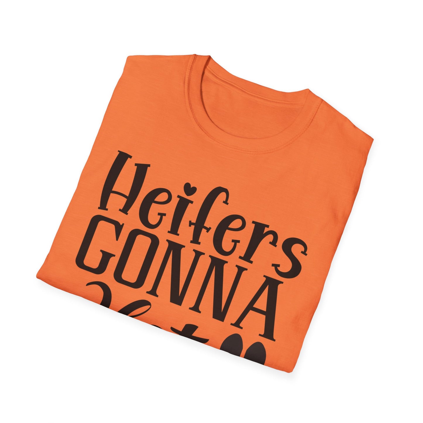 Heifers Gonna Hate Afro Unisex Softstyle T-Shirt