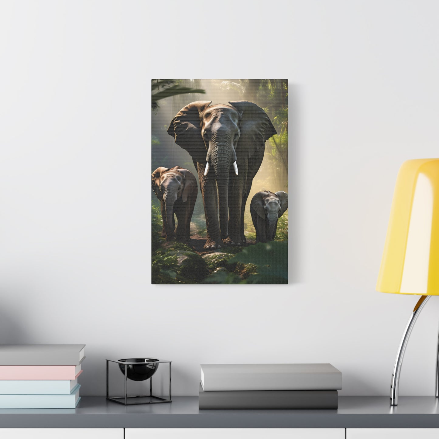 Majestic Elephant Canvas Print, Wall Art, Nature Decor, Animal Lover Gift, Safari Wall Art, Wildlife Artwork