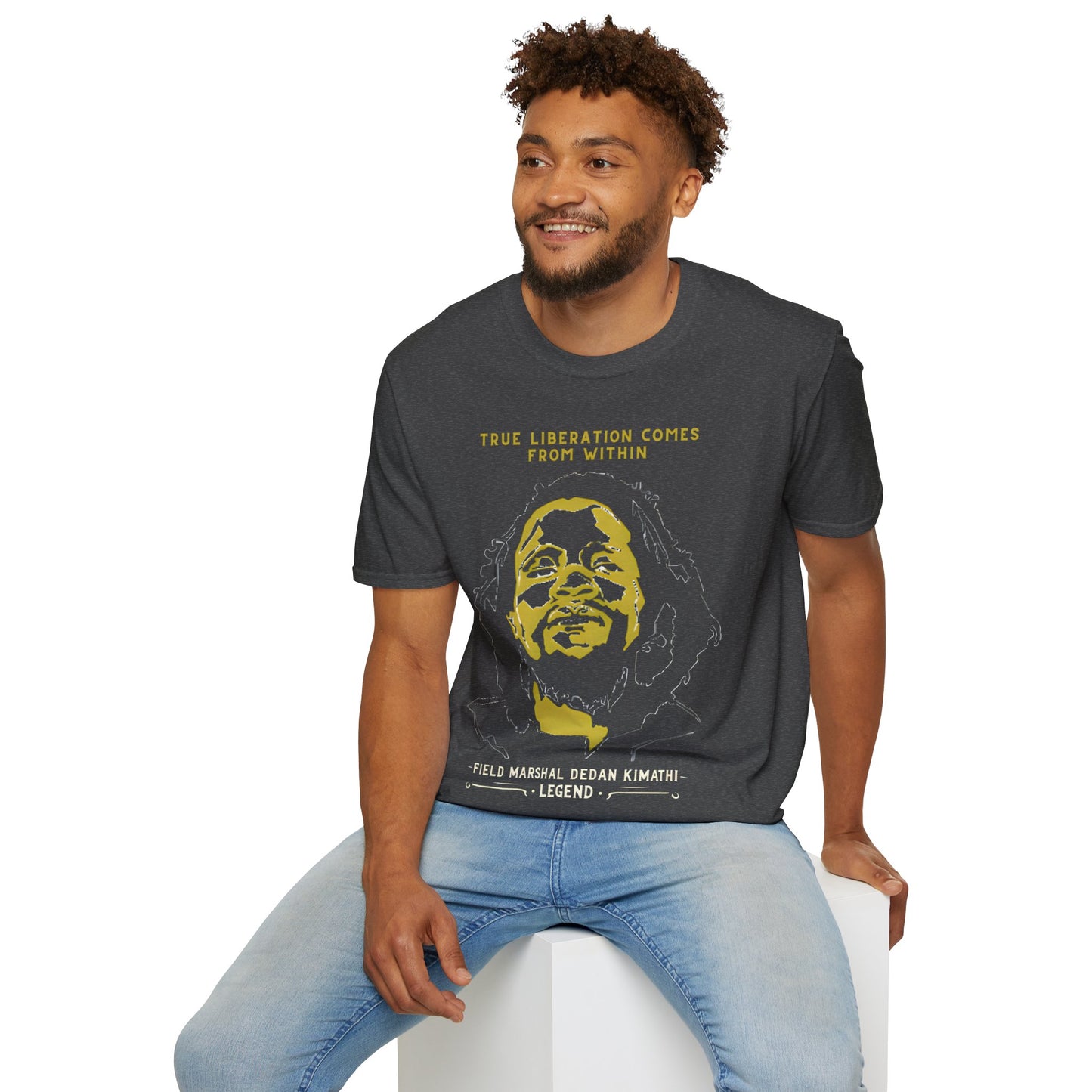 Dedan Kimathi - True Liberation T-Shirt - Kenyan Hero