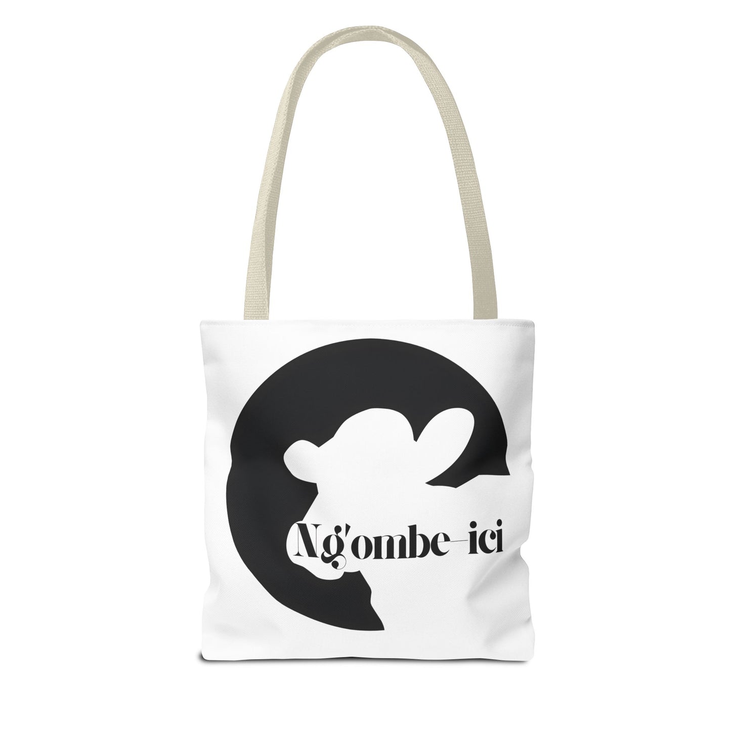 Ngombe-ici Chic Cow Print Tote Bag, Stylish Eco-Friendly Bag, Great for Shopping, Travel, Gifts, and Everyday Use