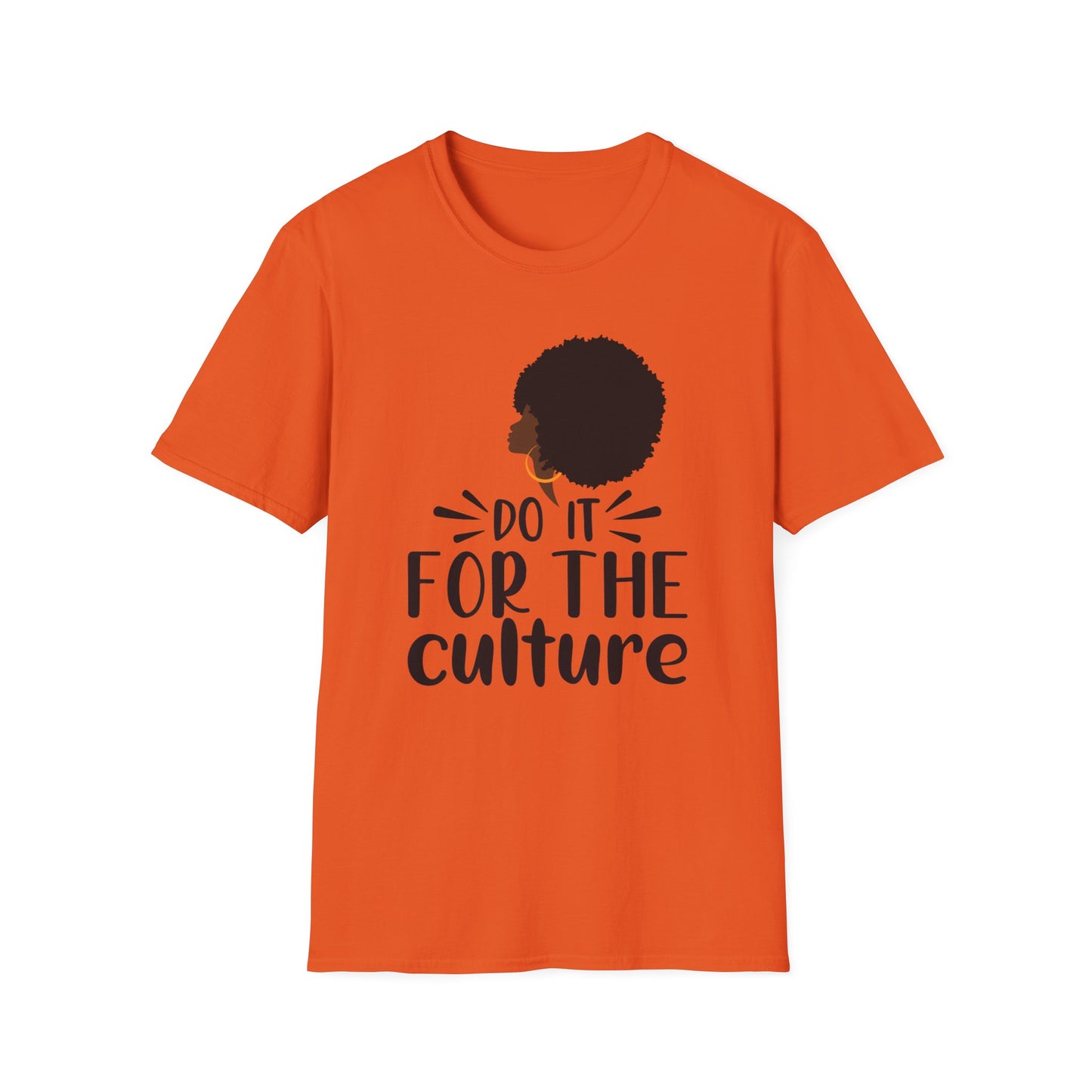 Do It For The Culture Afro Queen Softstyle T-Shirt