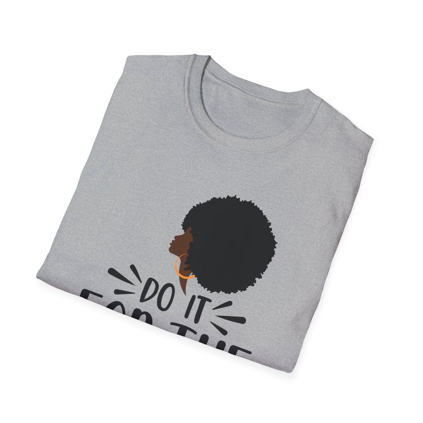 Do It For The Culture Afro Queen Softstyle T-Shirt