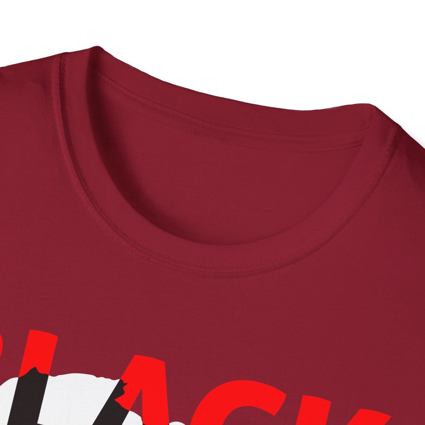 Blacknificent African Map Unisex Softstyle T-Shirt