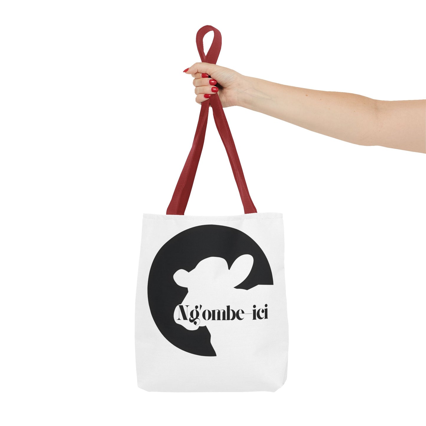 Ngombe-ici Chic Cow Print Tote Bag, Stylish Eco-Friendly Bag, Great for Shopping, Travel, Gifts, and Everyday Use