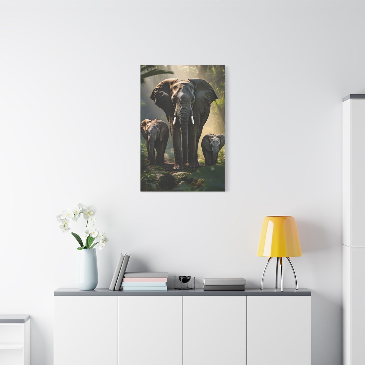 Majestic Elephant Canvas Print, Wall Art, Nature Decor, Animal Lover Gift, Safari Wall Art, Wildlife Artwork