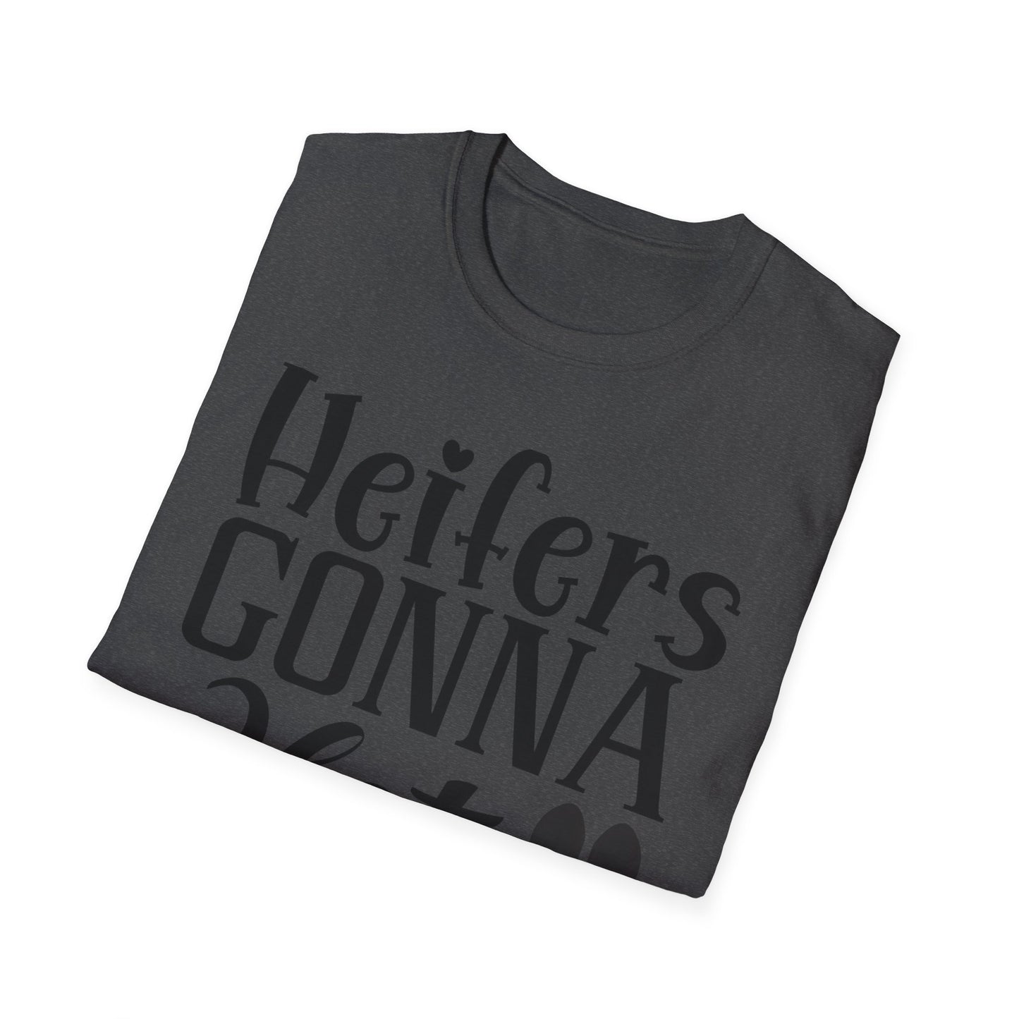 Heifers Gonna Hate Afro Unisex Softstyle T-Shirt
