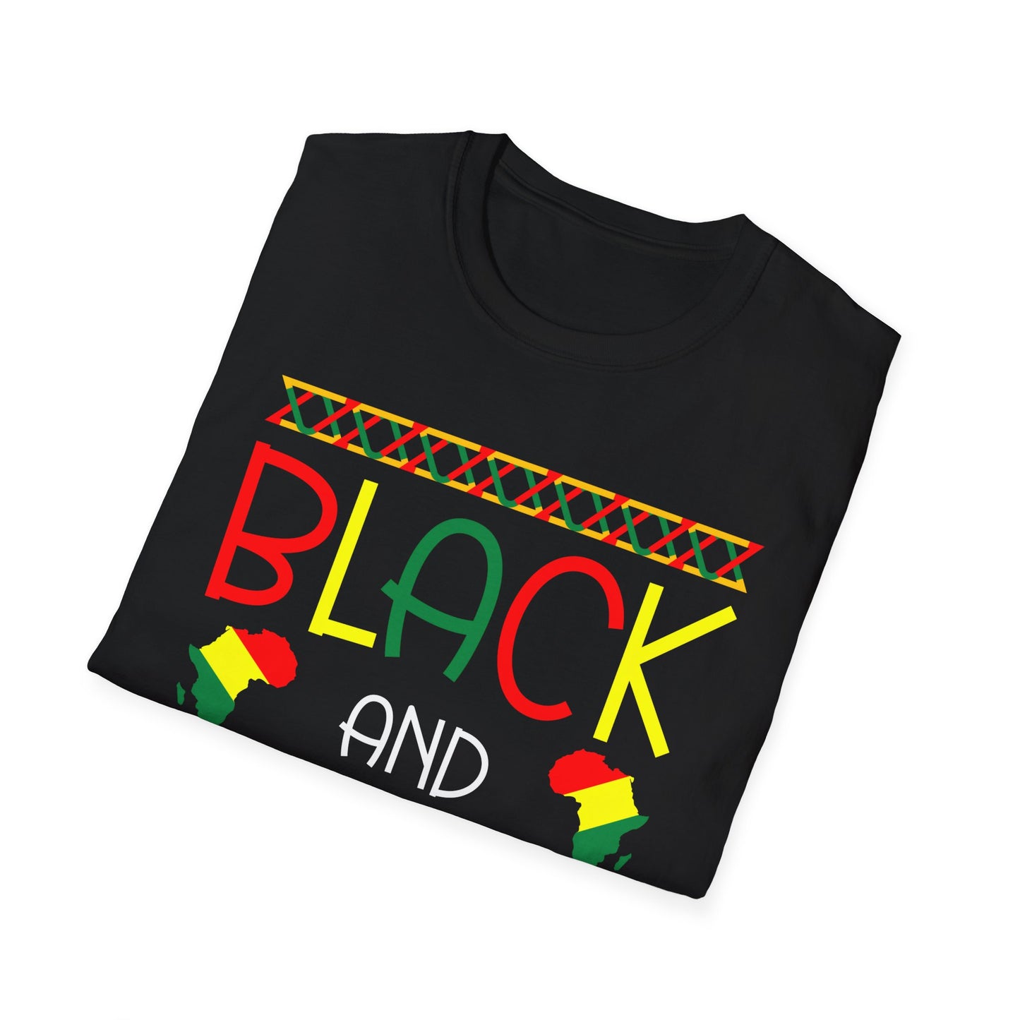 Black And Beautiful Unisex Softstyle T-Shirt
