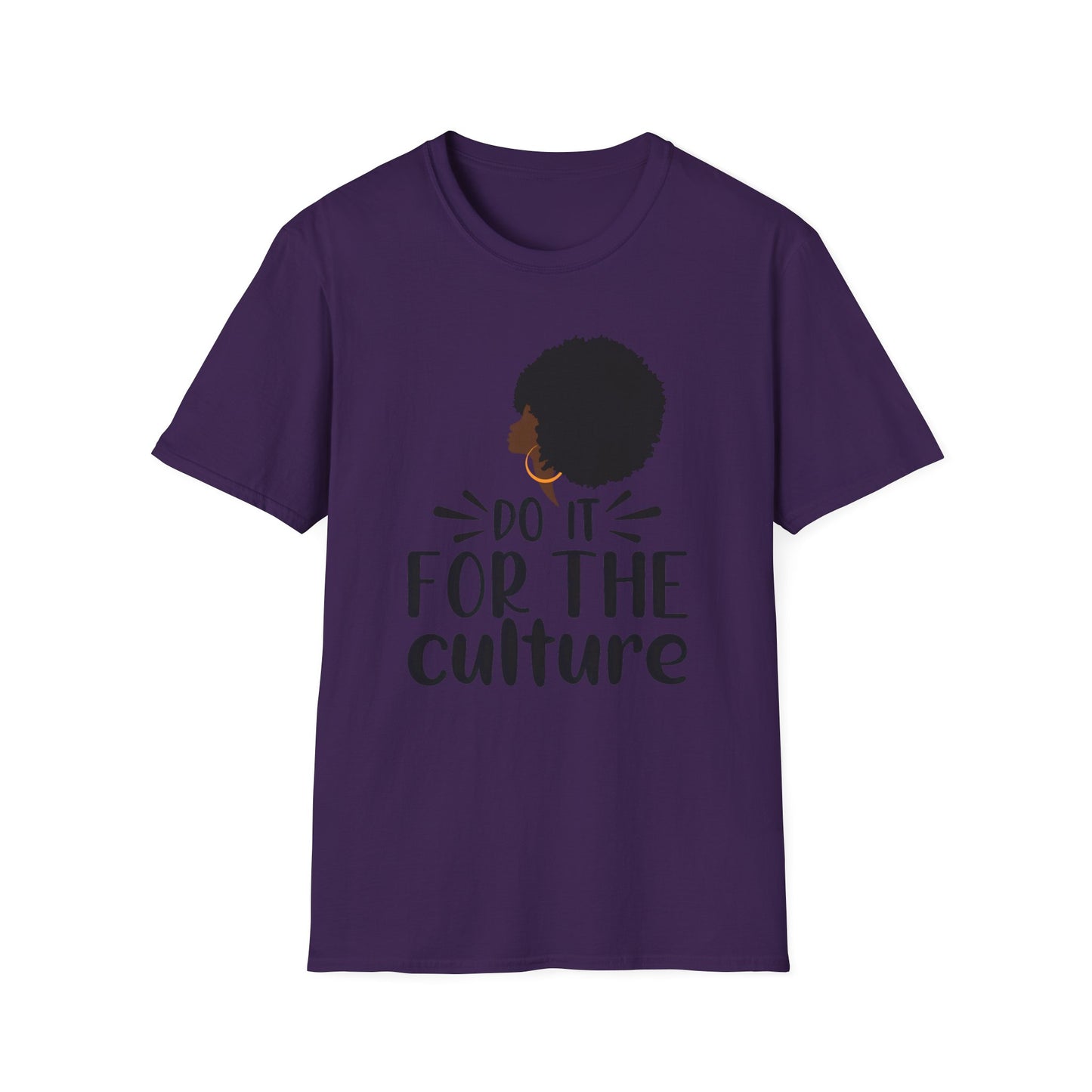 Do It For The Culture Afro Queen Softstyle T-Shirt