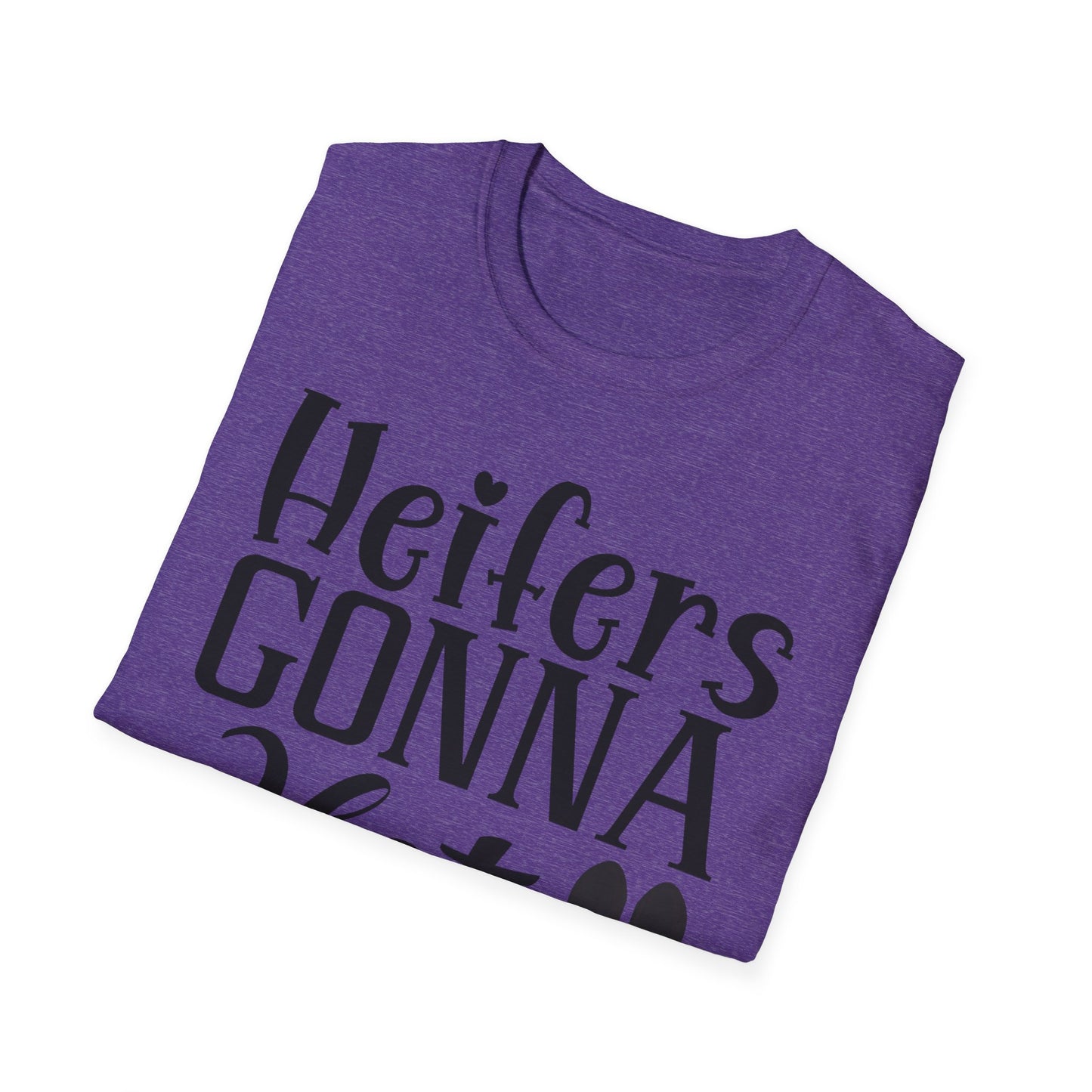 Heifers Gonna Hate Afro Unisex Softstyle T-Shirt