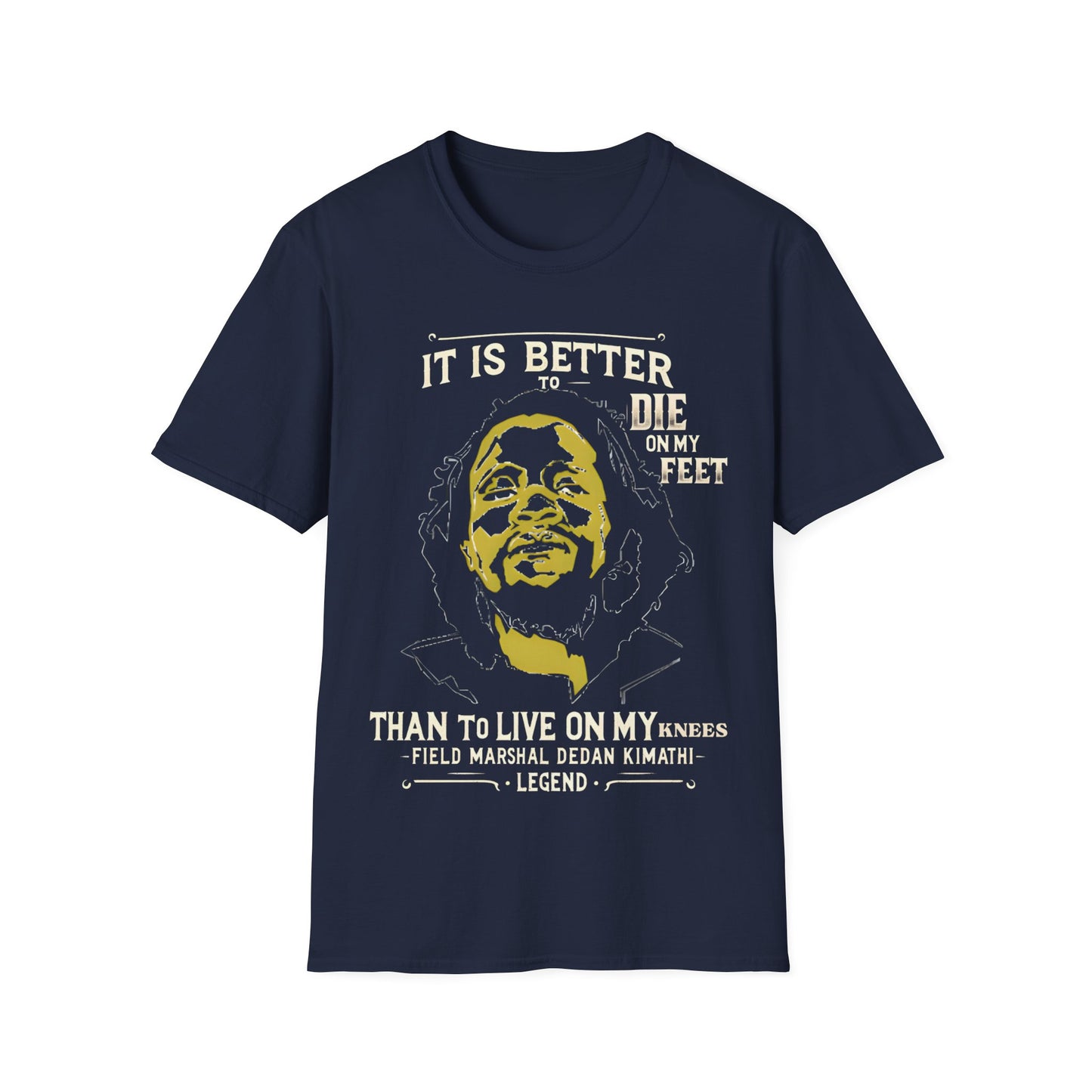 Dedan Kimathi - Freedom T-Shirt - Kenyan Hero