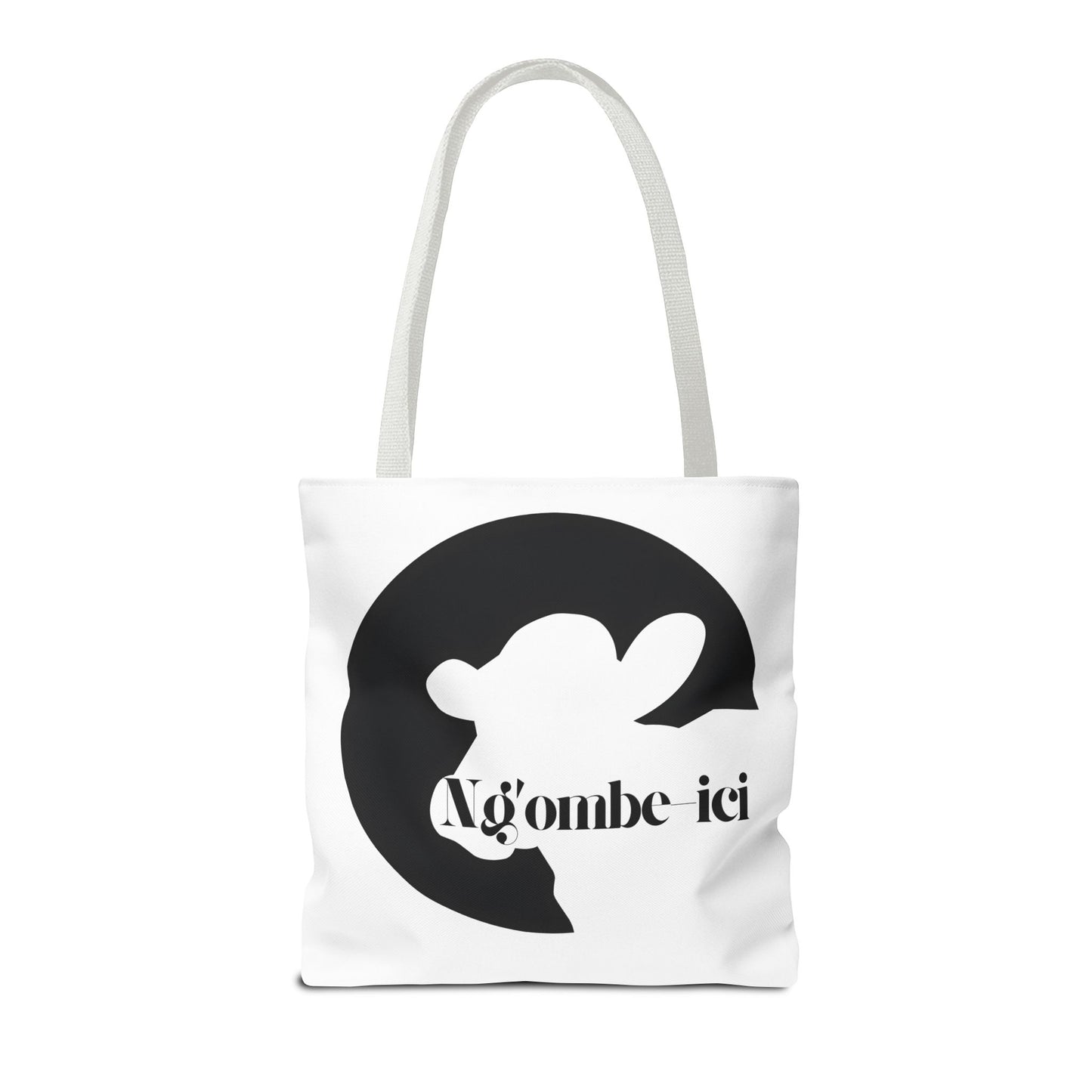 Ngombe-ici Chic Cow Print Tote Bag, Stylish Eco-Friendly Bag, Great for Shopping, Travel, Gifts, and Everyday Use