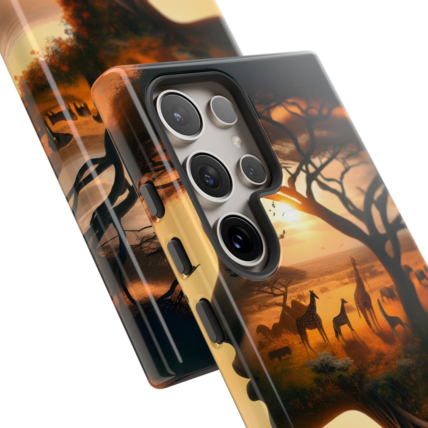 Mother Earth Phone Case – Wildlife Tree Art Design, Nature-Inspired Protective Cover, Eco-Friendly Gift
