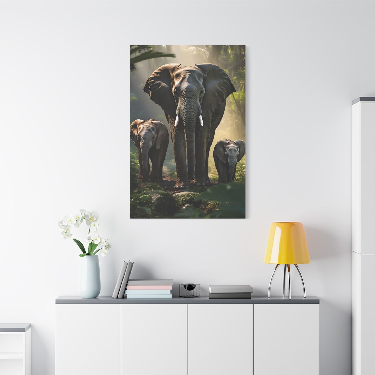 Majestic Elephant Canvas Print, Wall Art, Nature Decor, Animal Lover Gift, Safari Wall Art, Wildlife Artwork