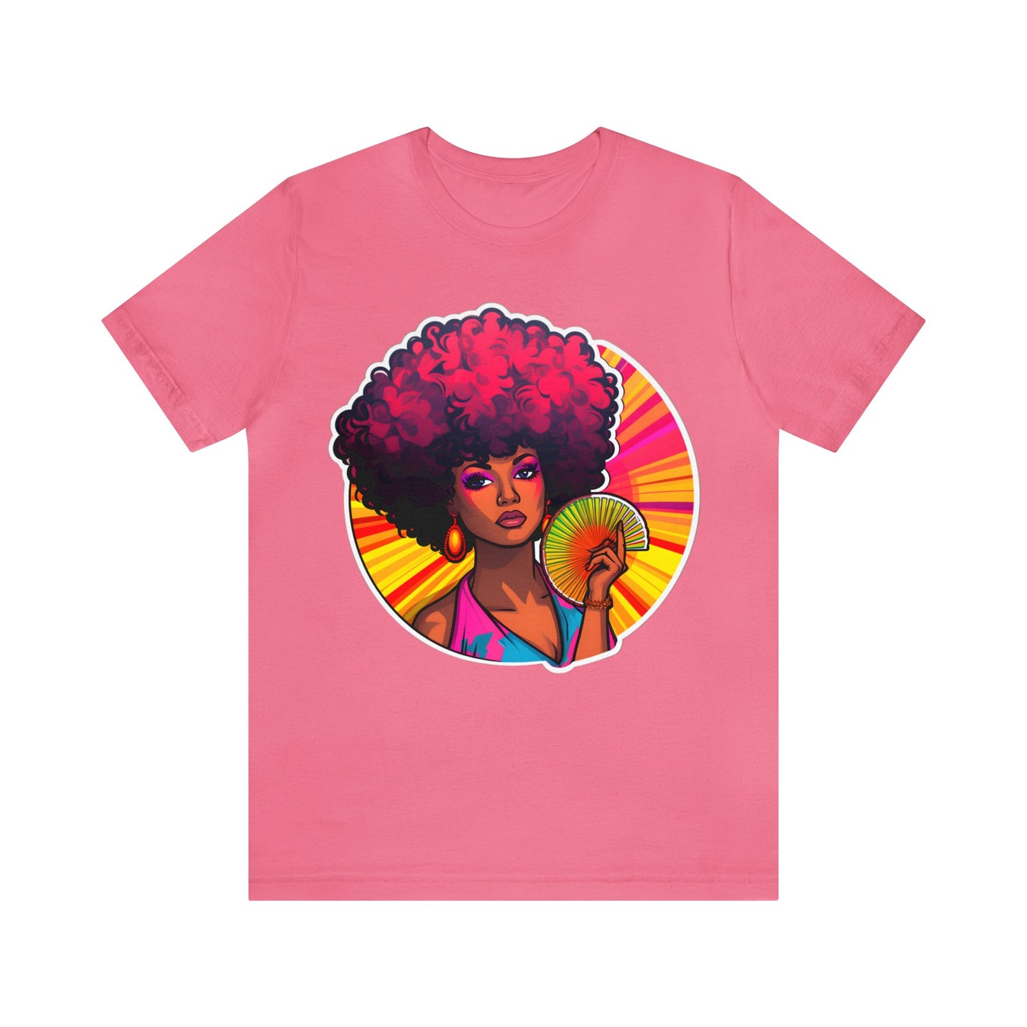 Retro Afro Short Sleeve T-Shirt