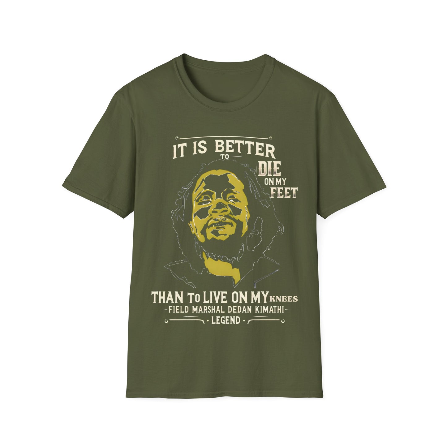 Dedan Kimathi - Freedom T-Shirt - Kenyan Hero