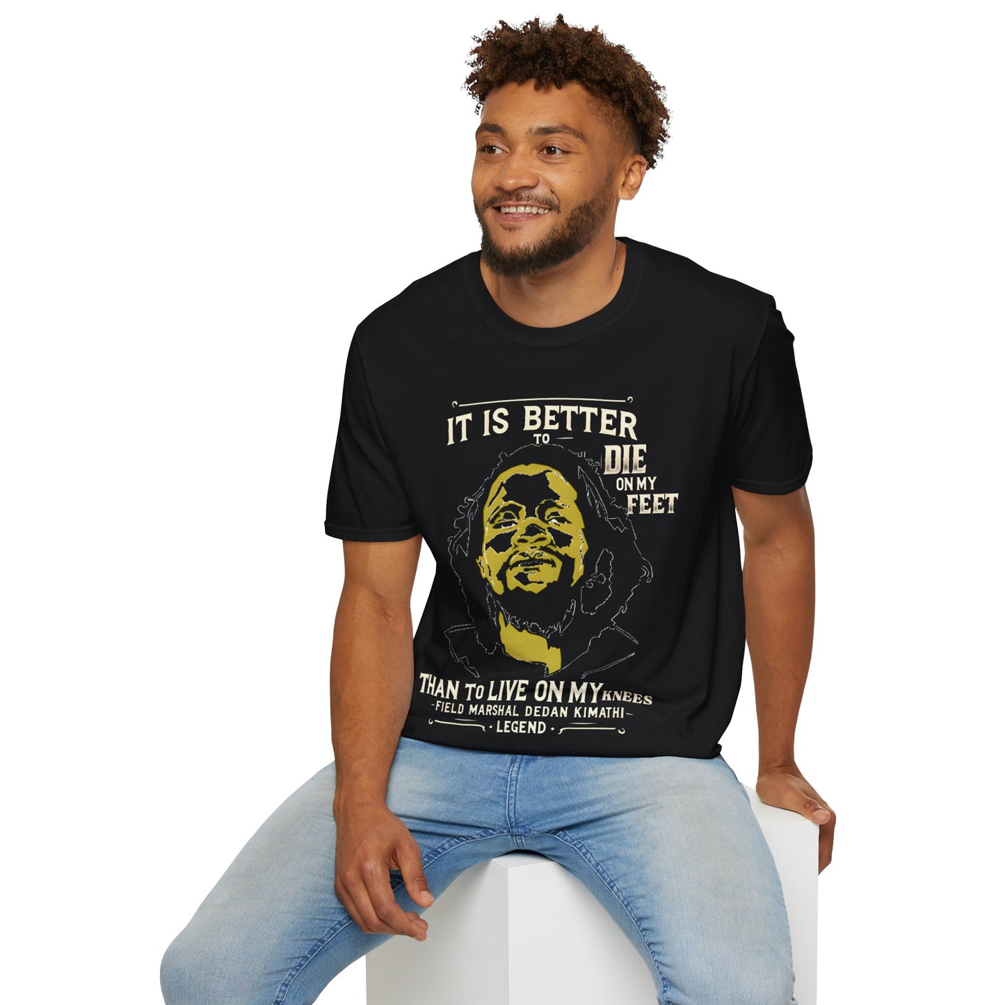 Dedan Kimathi - Freedom T-Shirt - Kenyan Hero