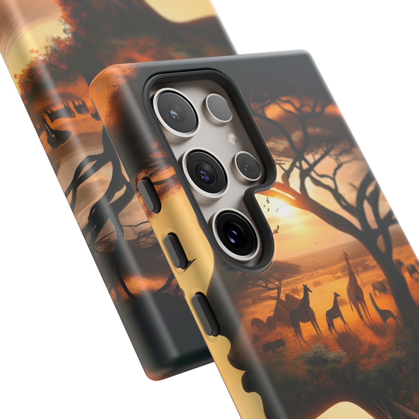 Mother Earth Phone Case – Wildlife Tree Art Design, Nature-Inspired Protective Cover, Eco-Friendly Gift