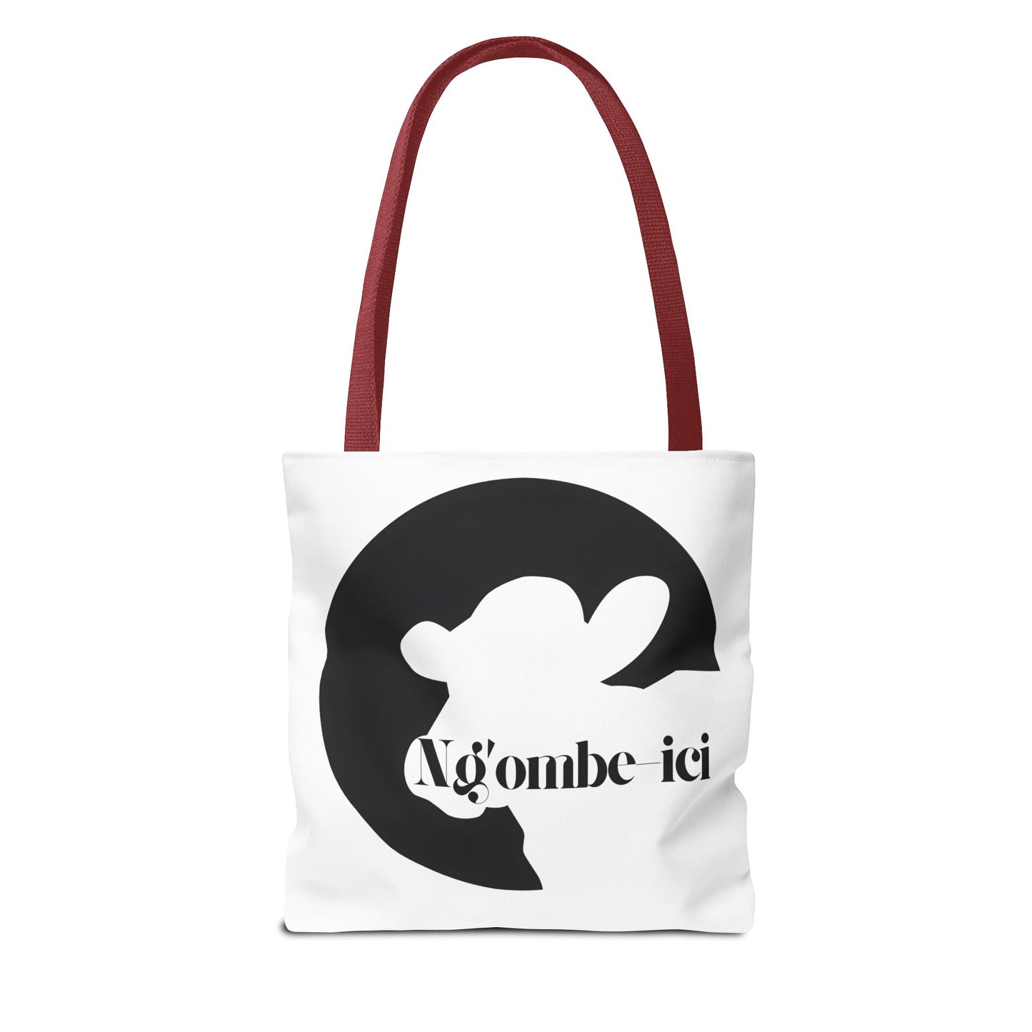 Ngombe-ici Chic Cow Print Tote Bag, Stylish Eco-Friendly Bag, Great for Shopping, Travel, Gifts, and Everyday Use