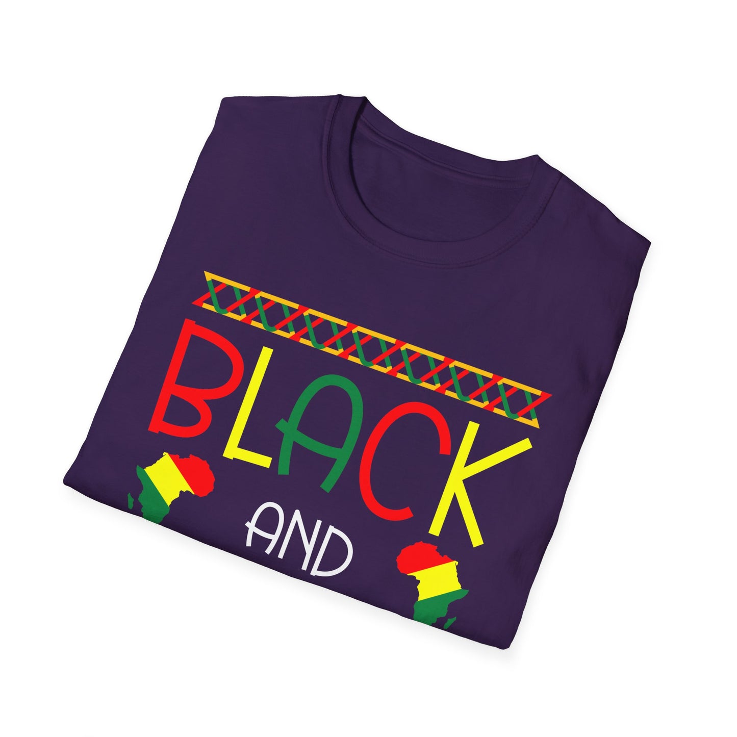 Black And Beautiful Unisex Softstyle T-Shirt