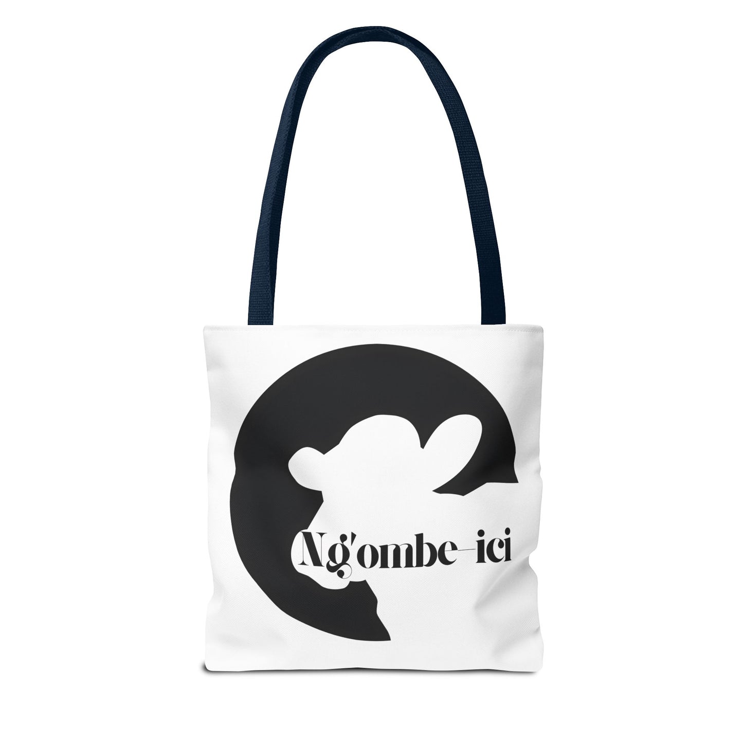 Ngombe-ici Chic Cow Print Tote Bag, Stylish Eco-Friendly Bag, Great for Shopping, Travel, Gifts, and Everyday Use
