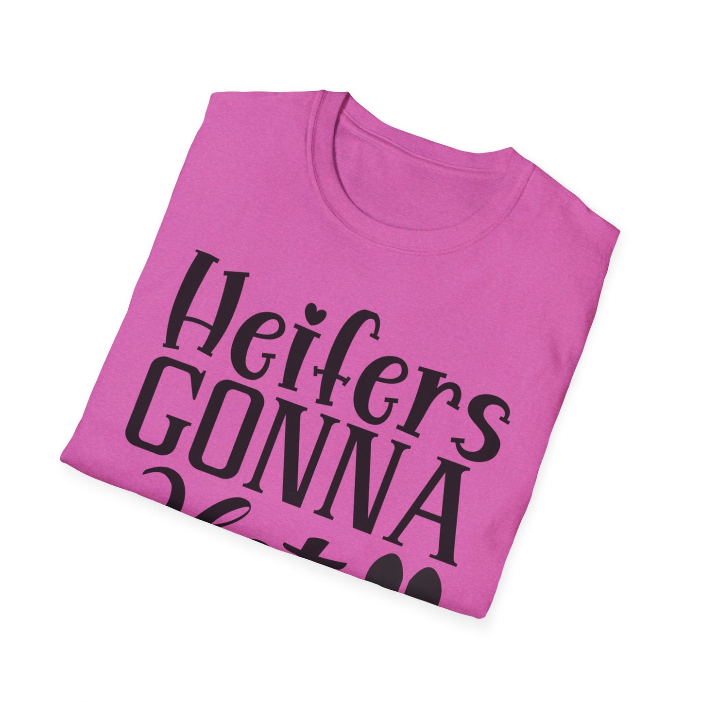 Heifers Gonna Hate Afro Unisex Softstyle T-Shirt