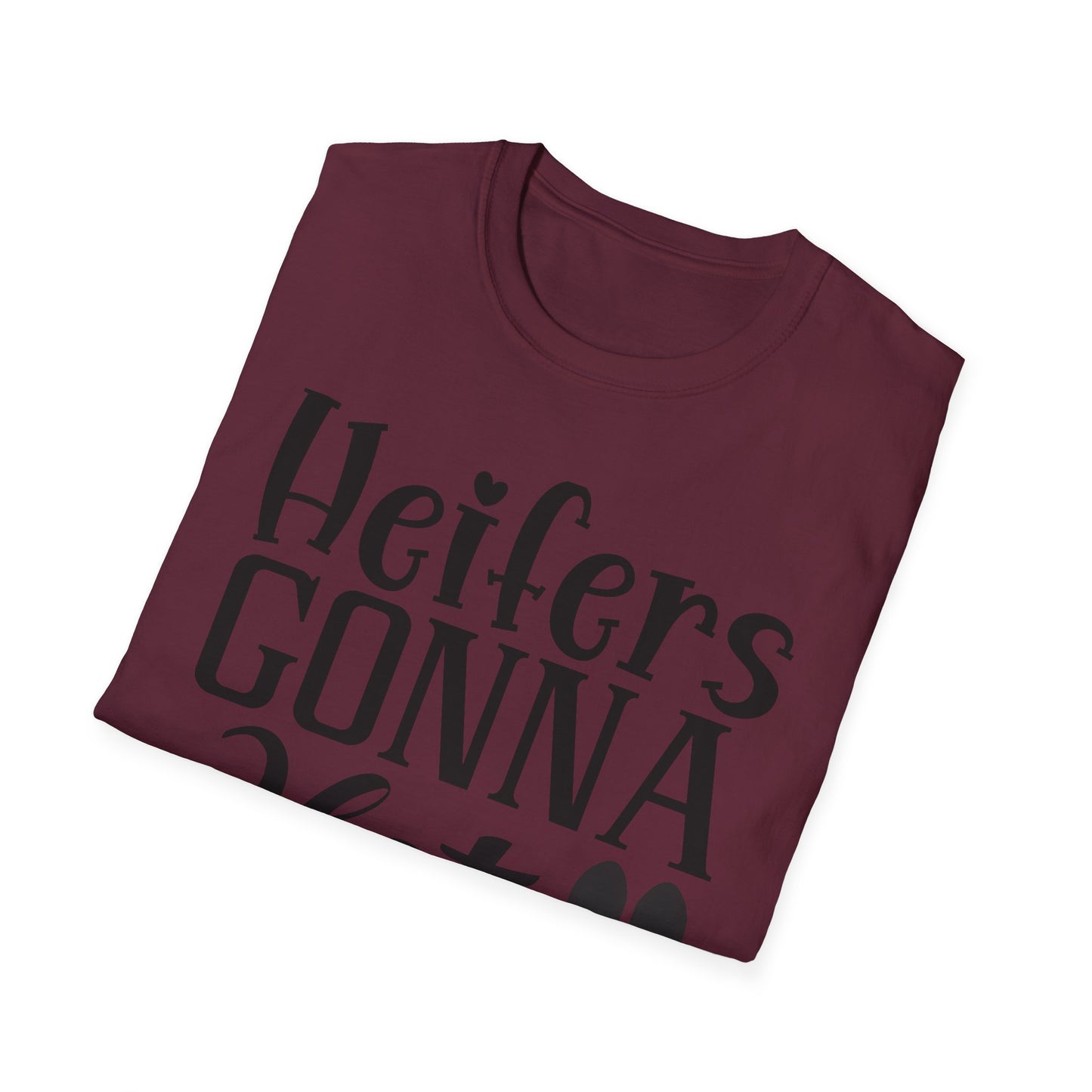 Heifers Gonna Hate Afro Unisex Softstyle T-Shirt