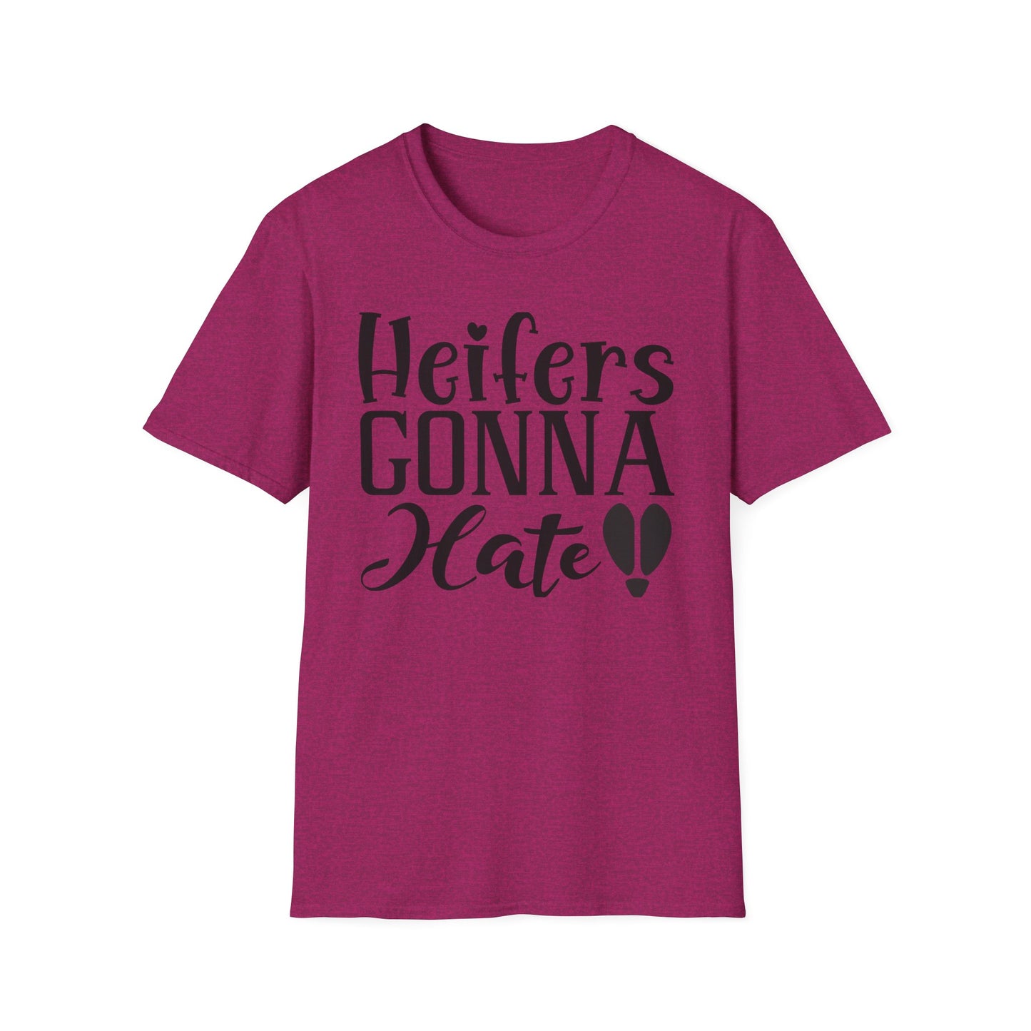 Heifers Gonna Hate Afro Unisex Softstyle T-Shirt