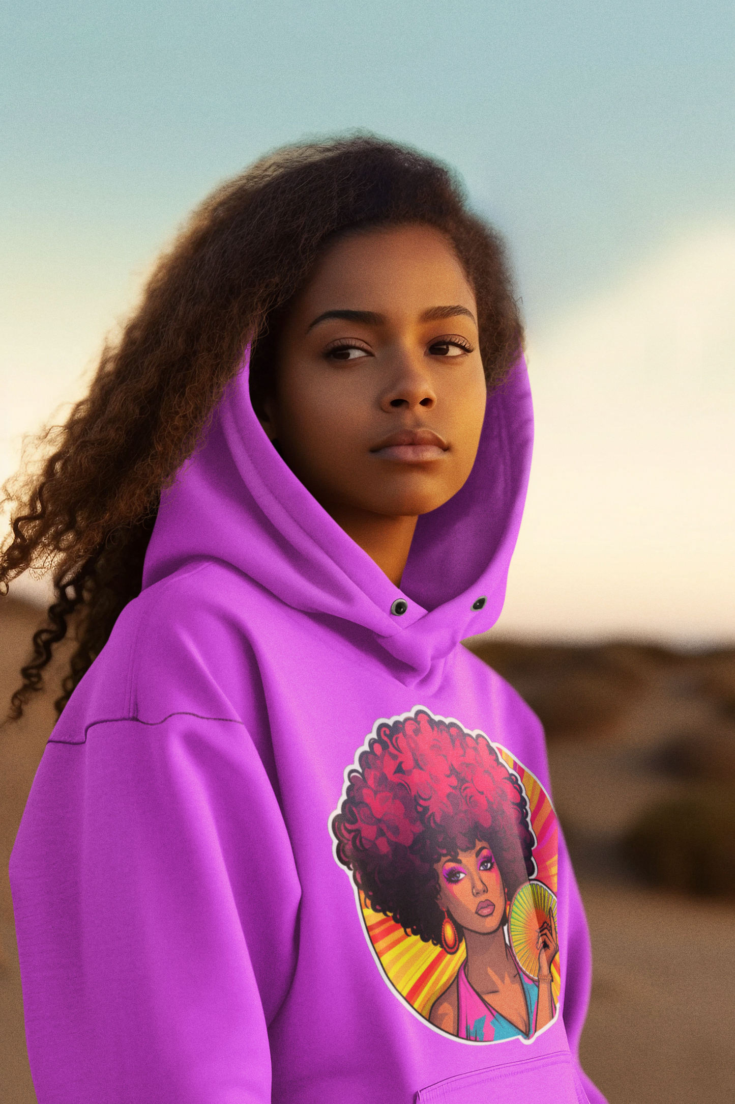 Afro Hoodie