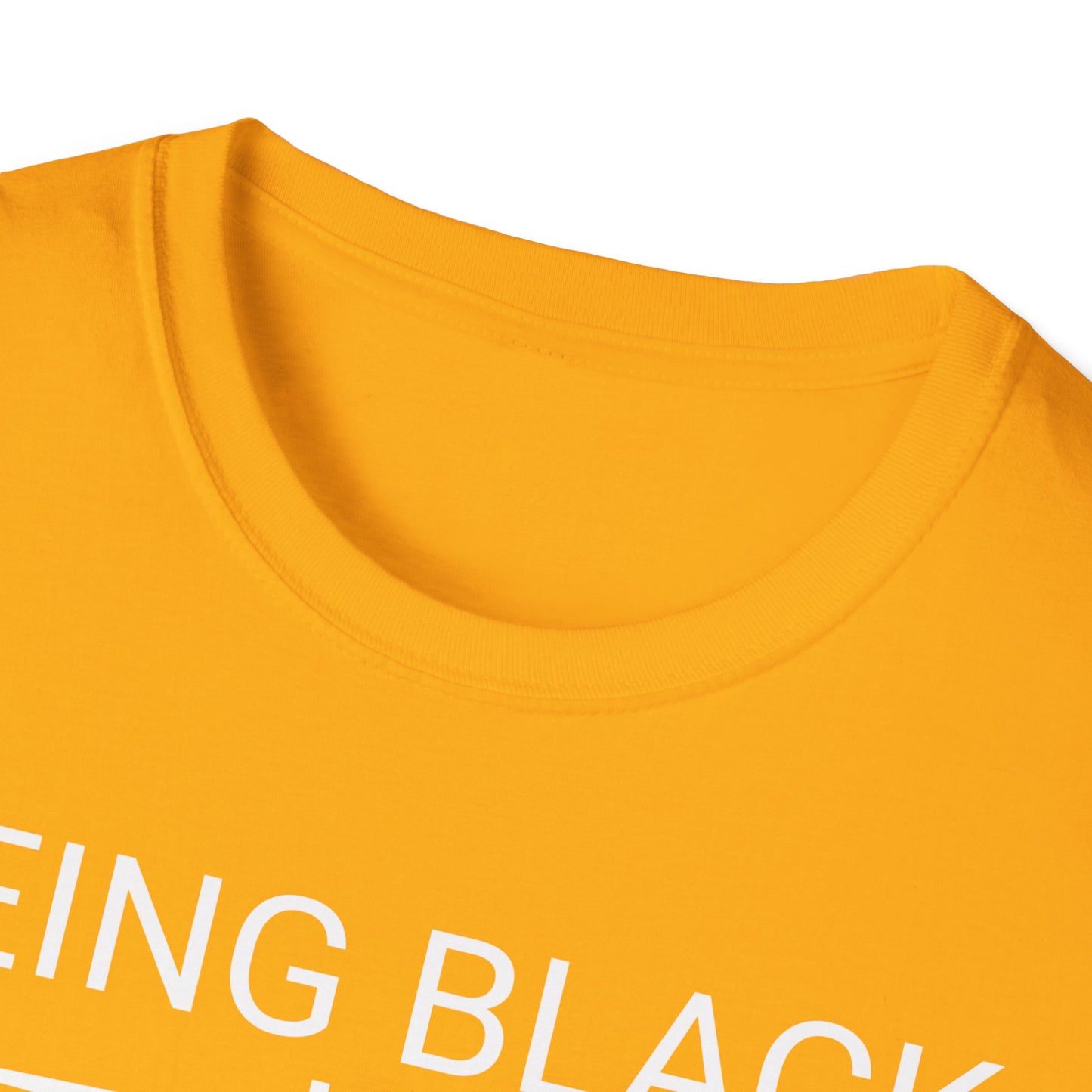 Being Black Is Dope Unisex Softstyle T-Shirt